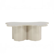 Venture Home Flow Sofa bord 120x80x45 cm - MDF with Beige PU Lacquer Painting