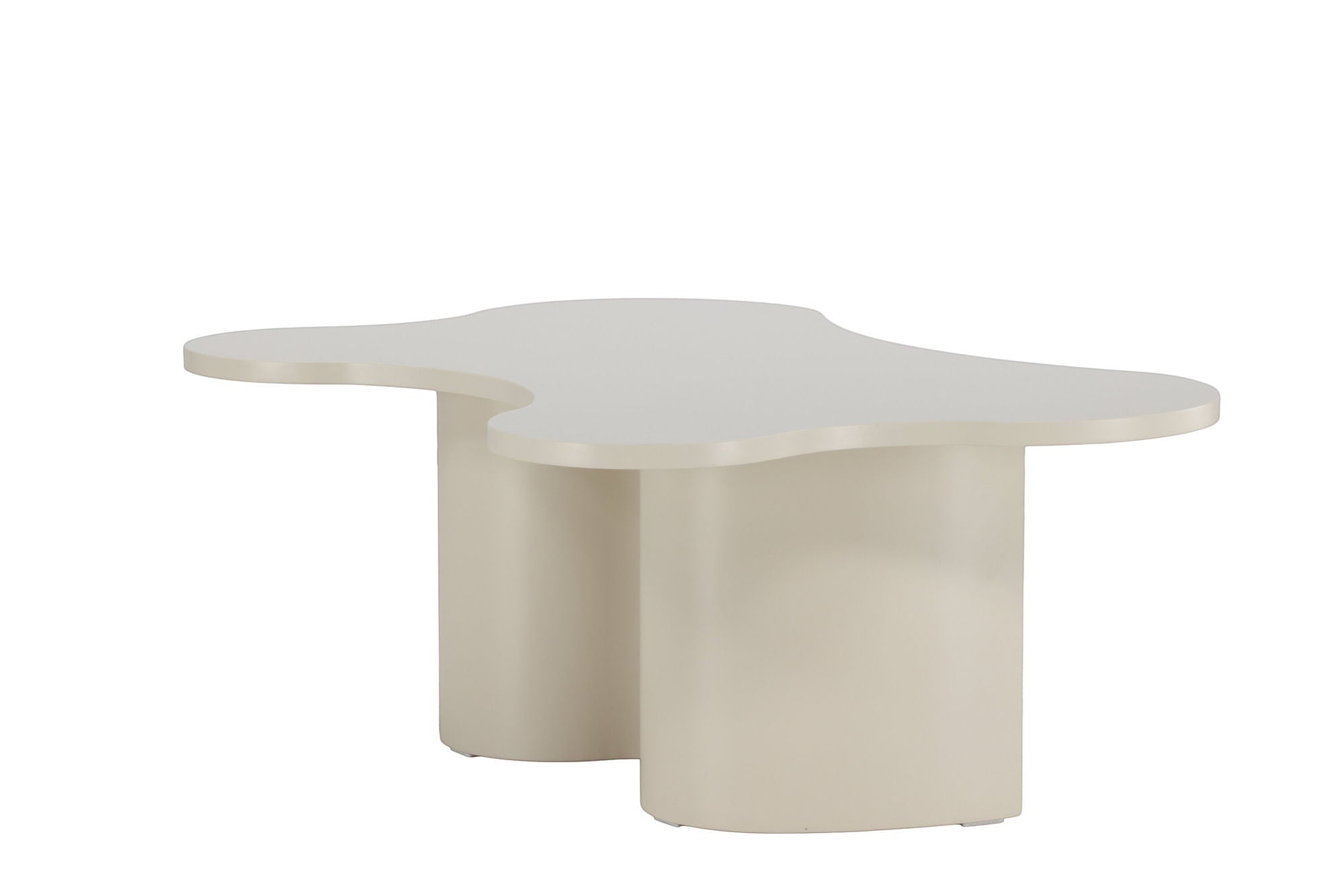 Venture Home Flow Sofa bord 120x80x45 cm - MDF with Beige PU Lacquer Painting