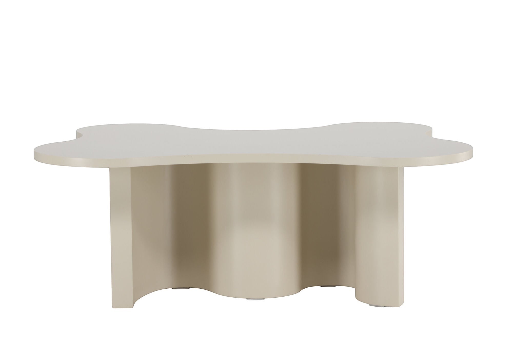 Venture Home Flow Sofa bord 120x80x45 cm - MDF with Beige PU Lacquer Painting