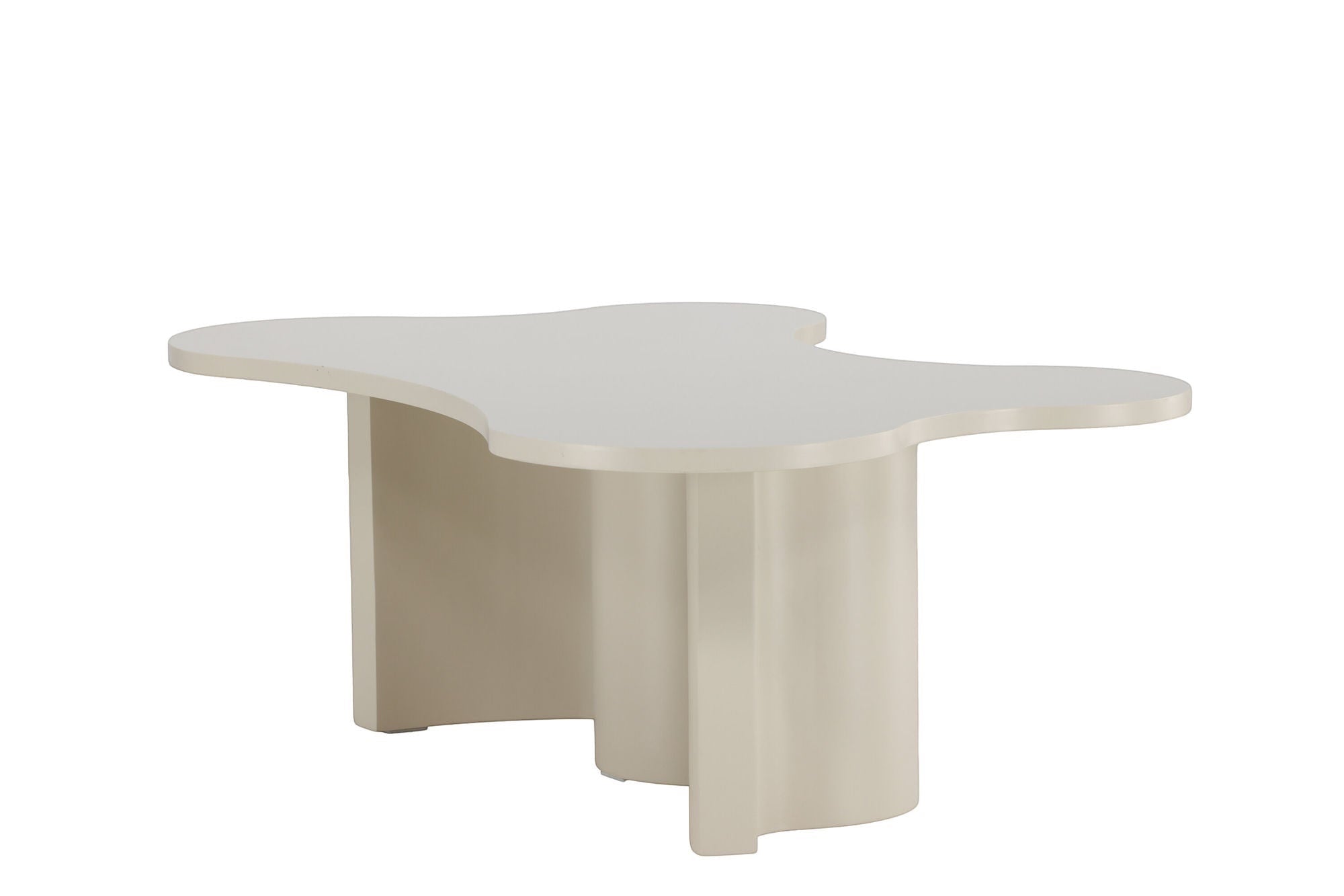 Venture Home Flow Sofa bord 120x80x45 cm - MDF with Beige PU Lacquer Painting