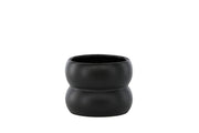 Venture Home Dapne Pot -  Matte black -  16*16*13cm