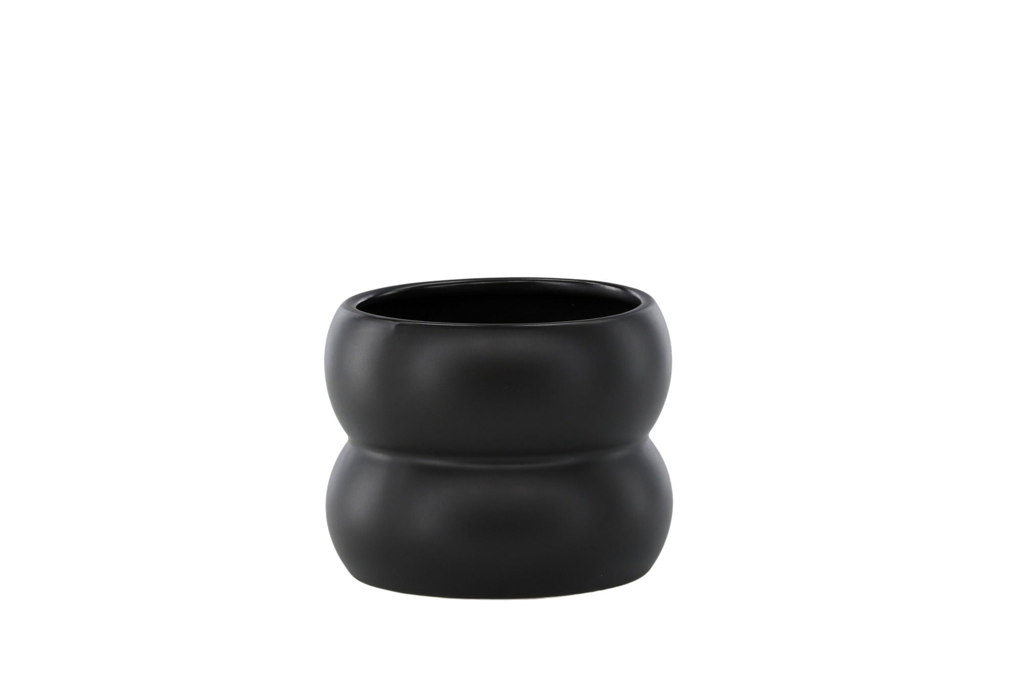 Venture Home Dapne Pot -  Matte black -  16*16*13cm