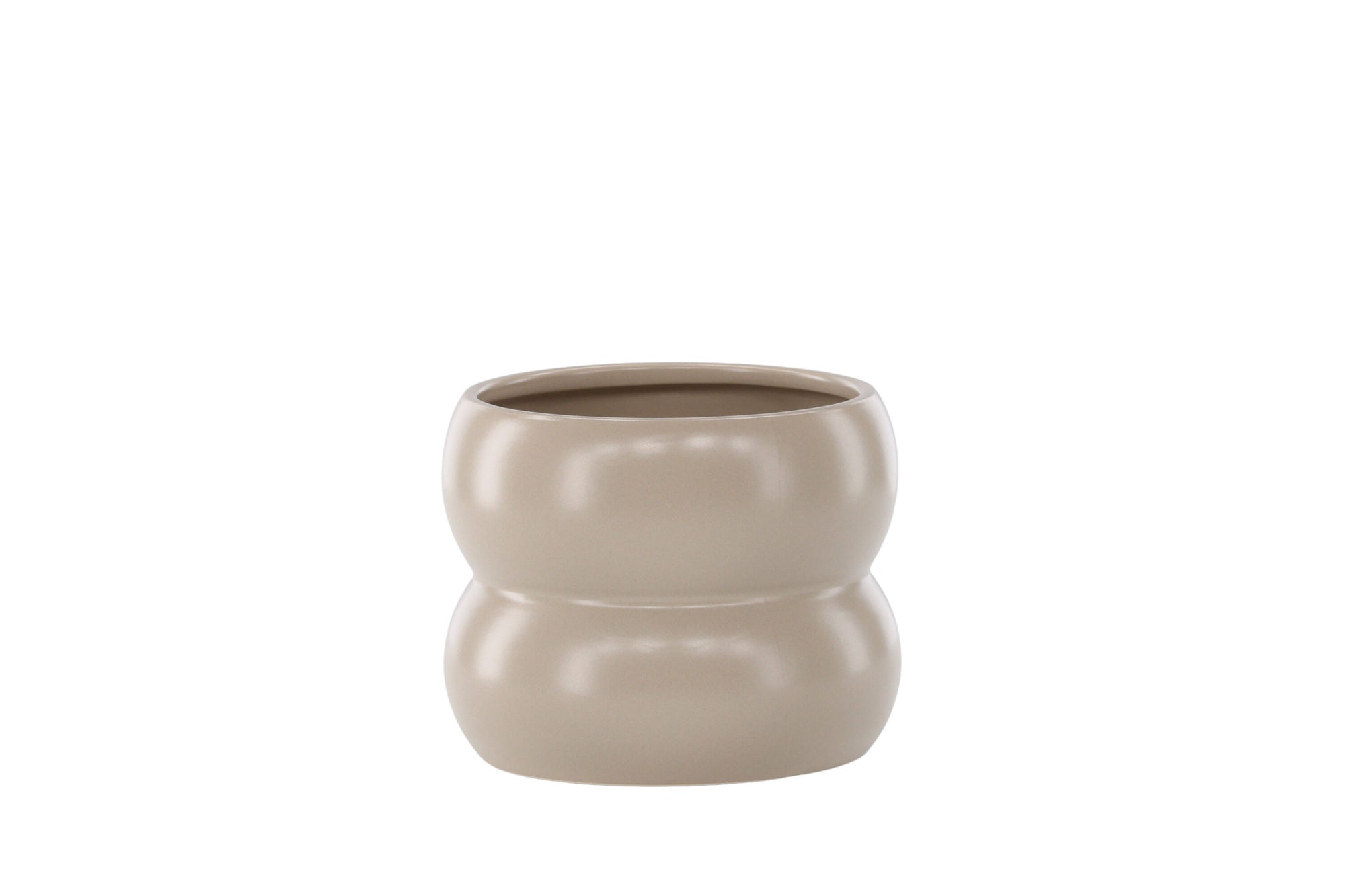 Venture Home Dapne Pot -  Matte beige -  16*16*13cm