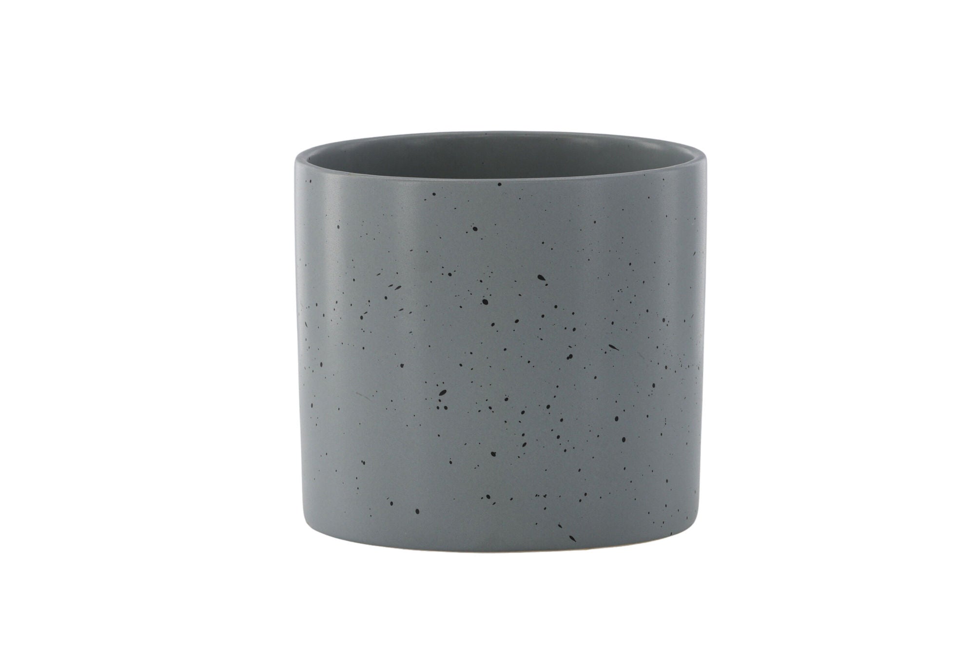 Venture Home Sane Pot - Dark Grey/Black Dots - 18*18*17cm