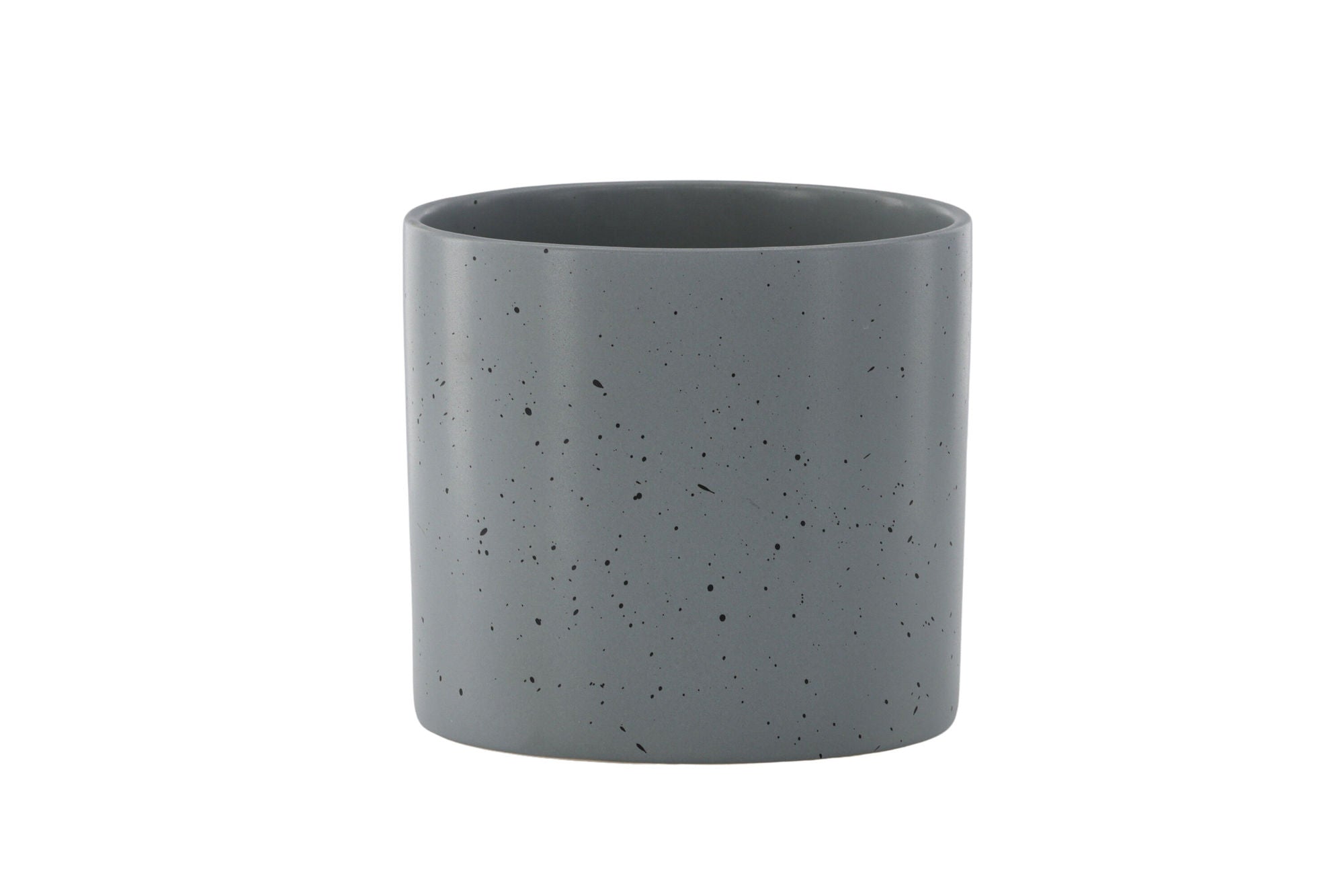 Venture Home Sane Pot - Dark Grey/Black Dots - 18*18*17cm