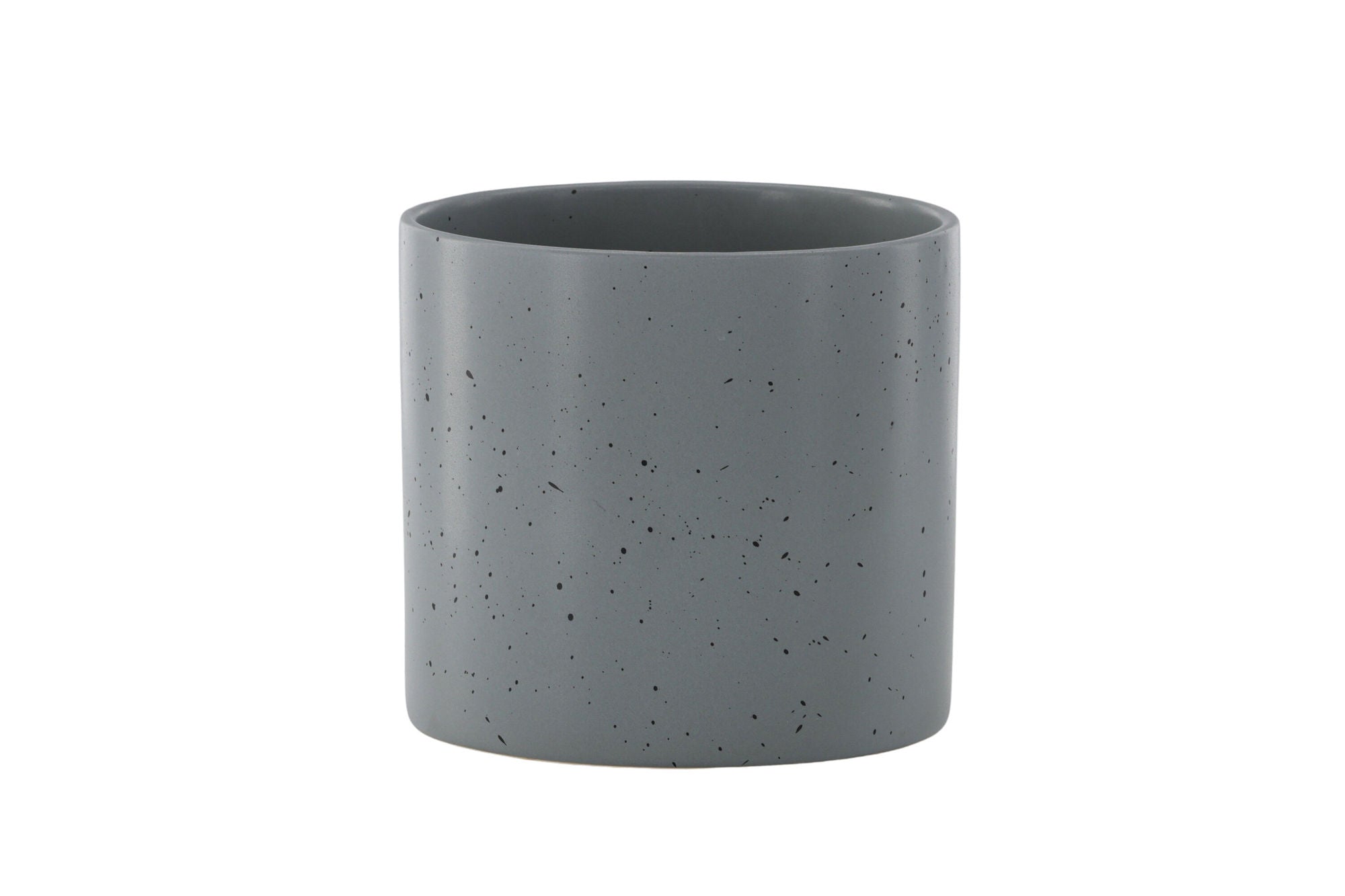 Venture Home Sane Pot - Dark Grey/Black Dots - 18*18*17cm