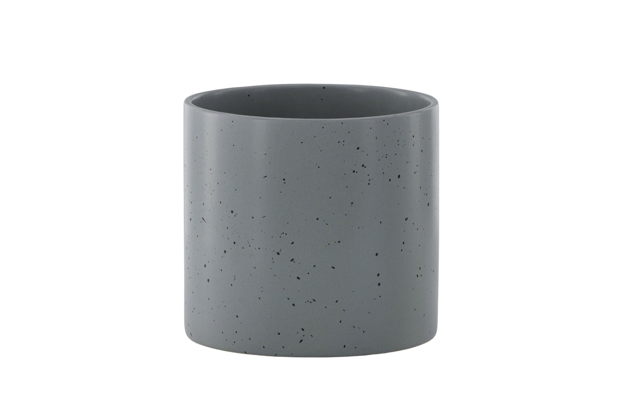 Venture Home Sane Pot - Dark Grey/Black Dots - 18*18*17cm