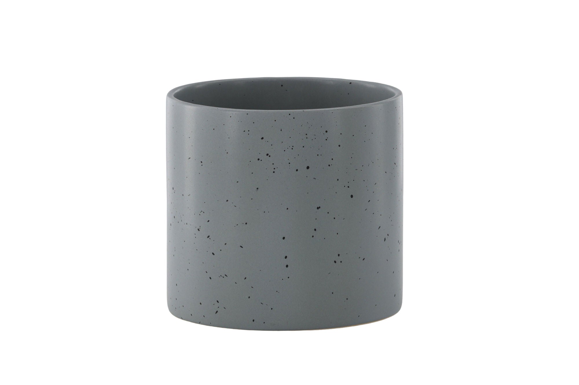 Venture Home Sane Pot - Dark Grey/Black Dots - 18*18*17cm