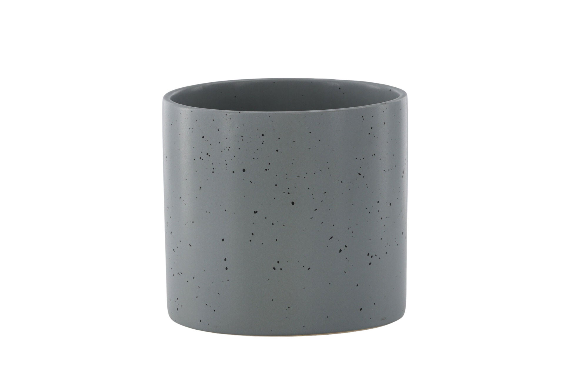 Venture Home Sane Pot - Dark Grey/Black Dots - 18*18*17cm