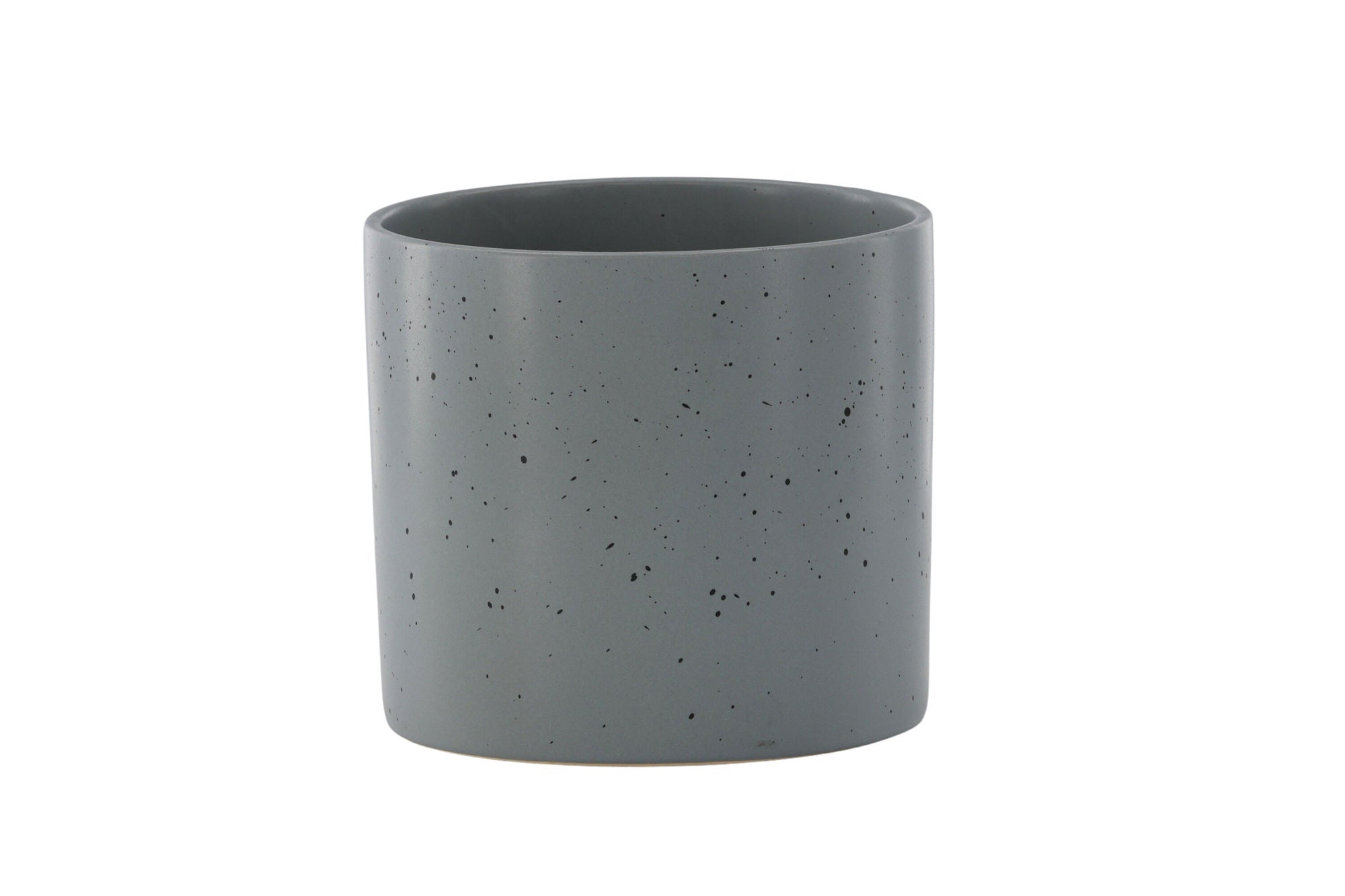 Venture Home Sane Pot - Dark Grey/Black Dots - 18*18*17cm