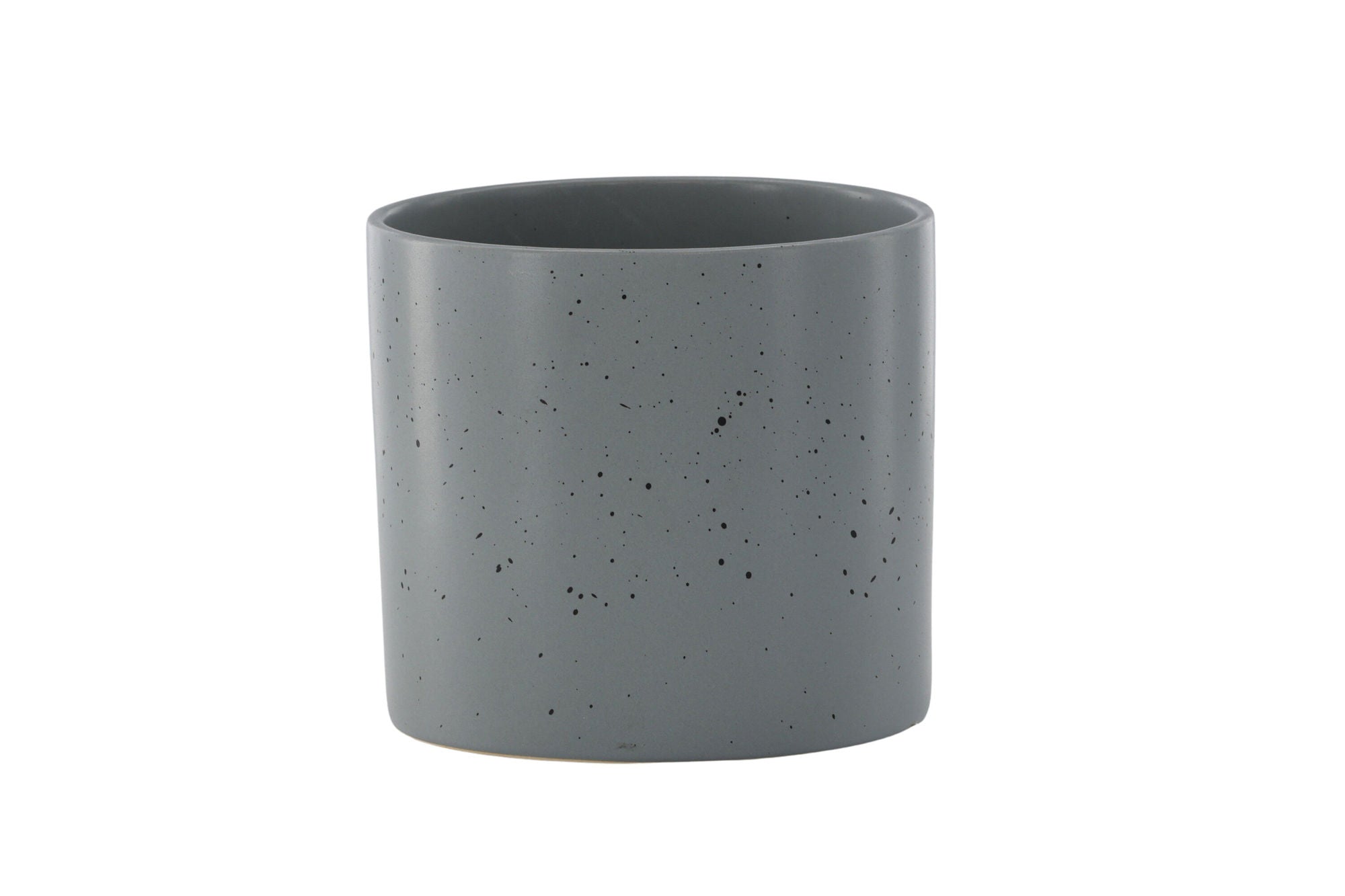 Venture Home Sane Pot - Dark Grey/Black Dots - 18*18*17cm