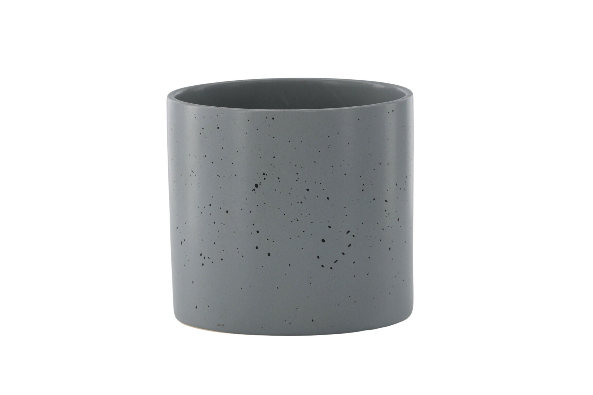 Venture Home Sane Pot - Dark Grey/Black Dots - 18*18*17cm