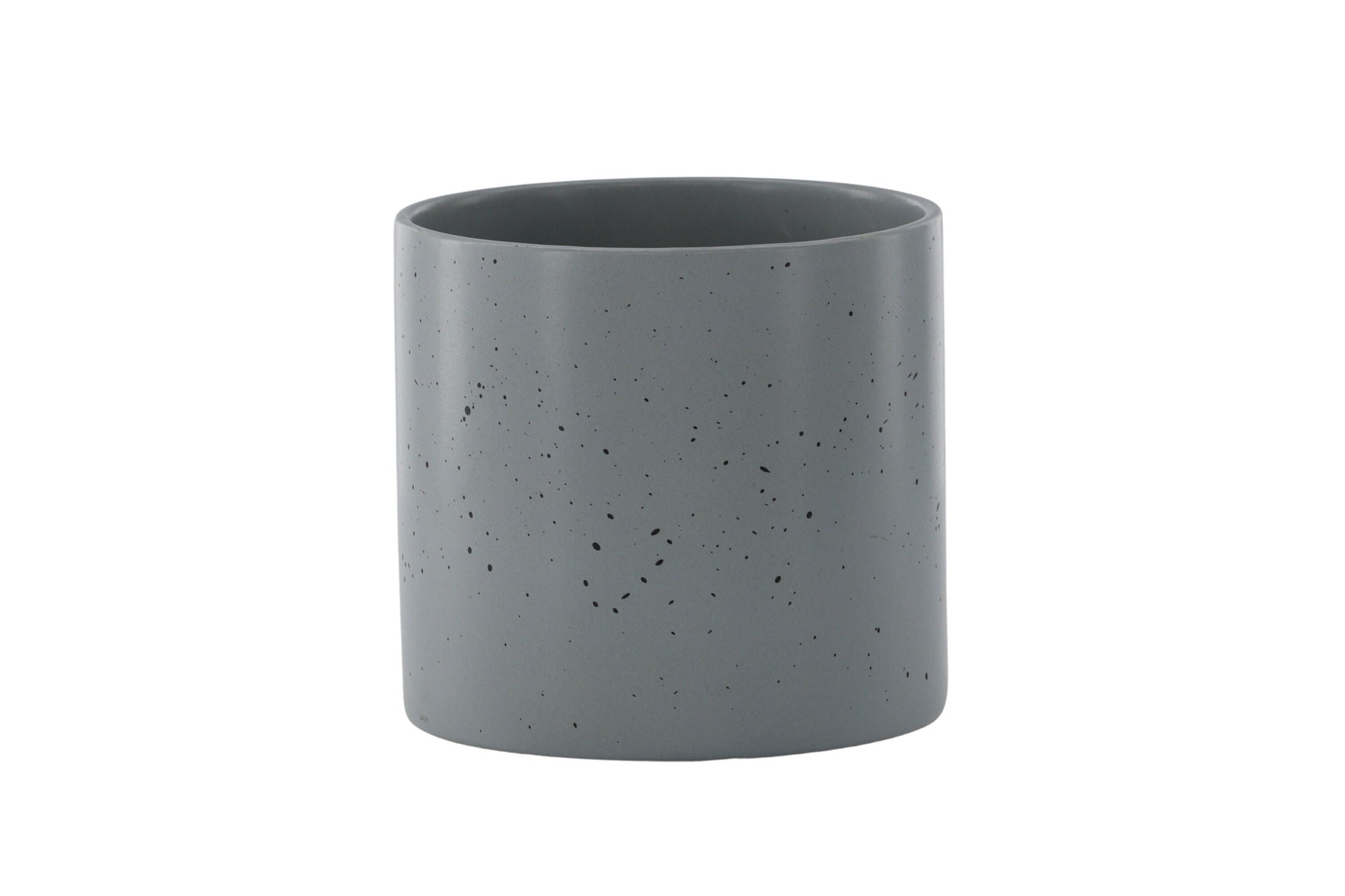 Venture Home Sane Pot - Dark Grey/Black Dots - 18*18*17cm