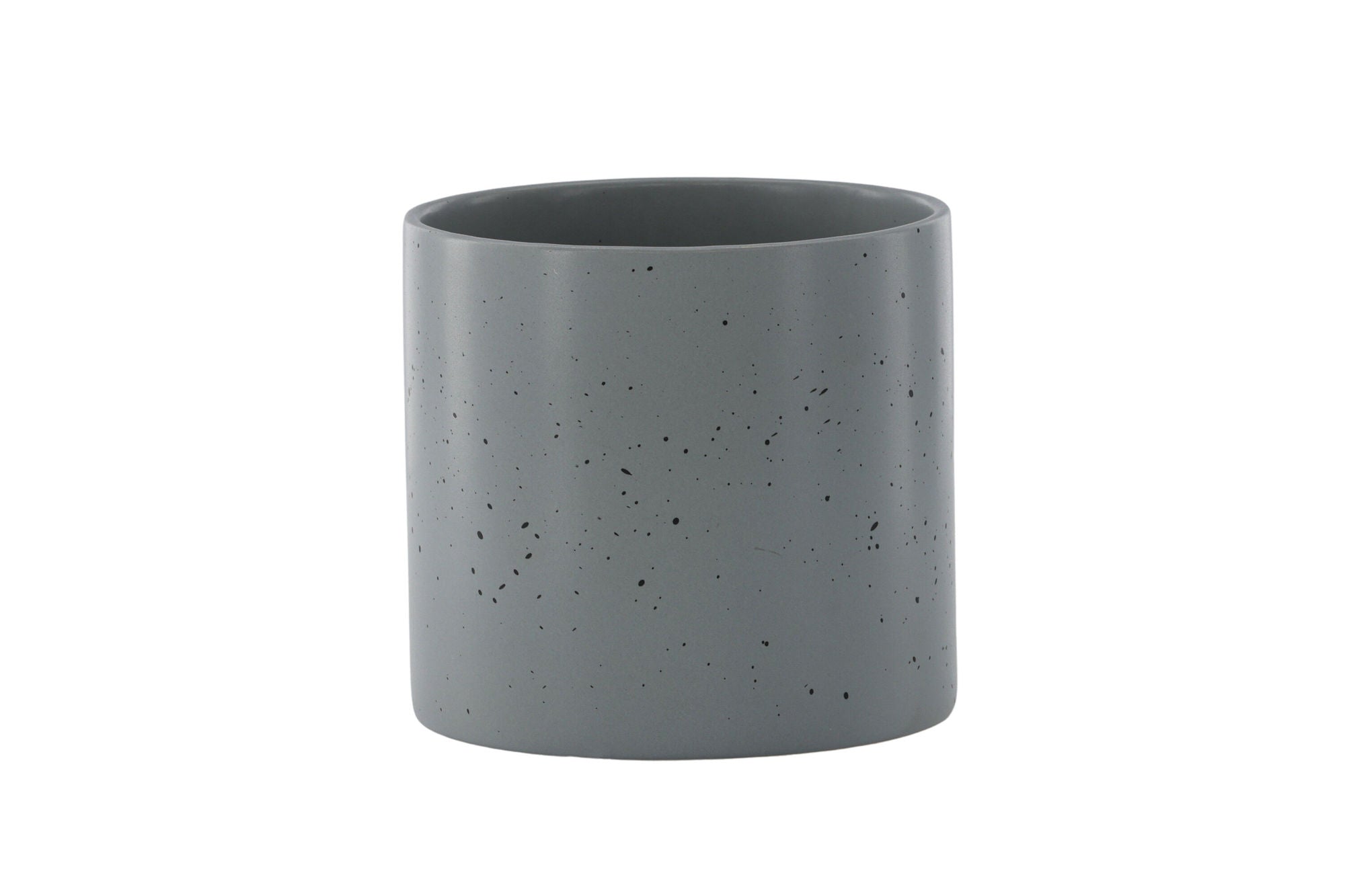 Venture Home Sane Pot - Dark Grey/Black Dots - 18*18*17cm