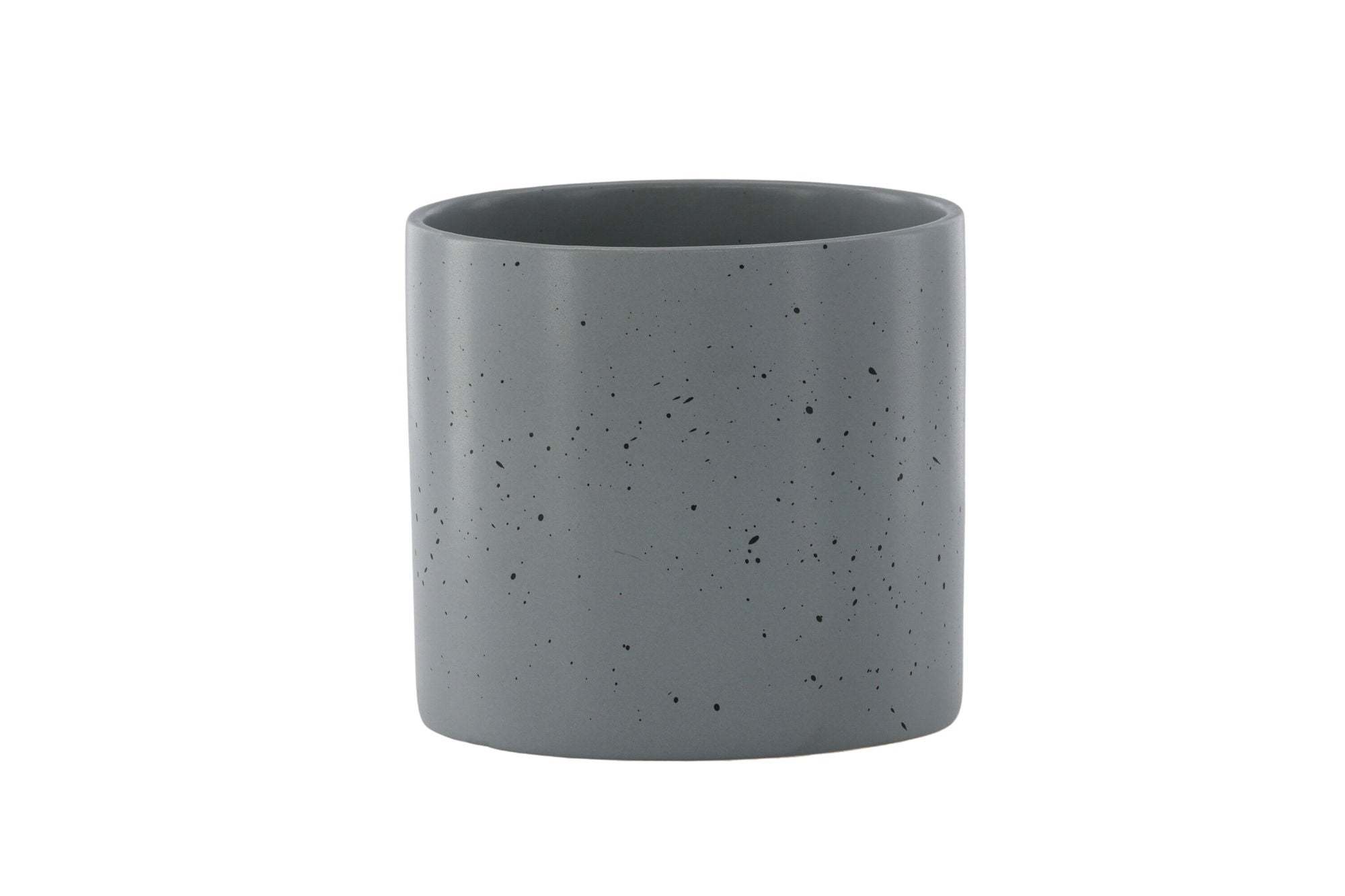 Venture Home Sane Pot - Dark Grey/Black Dots - 18*18*17cm