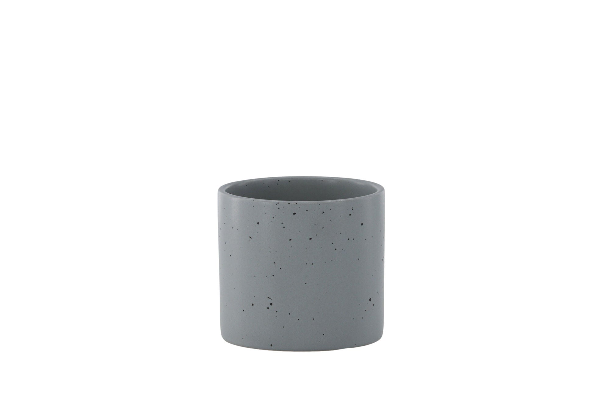 Venture Home Sane Pot - Dark Grey/Black Dots - 11*11*10cm