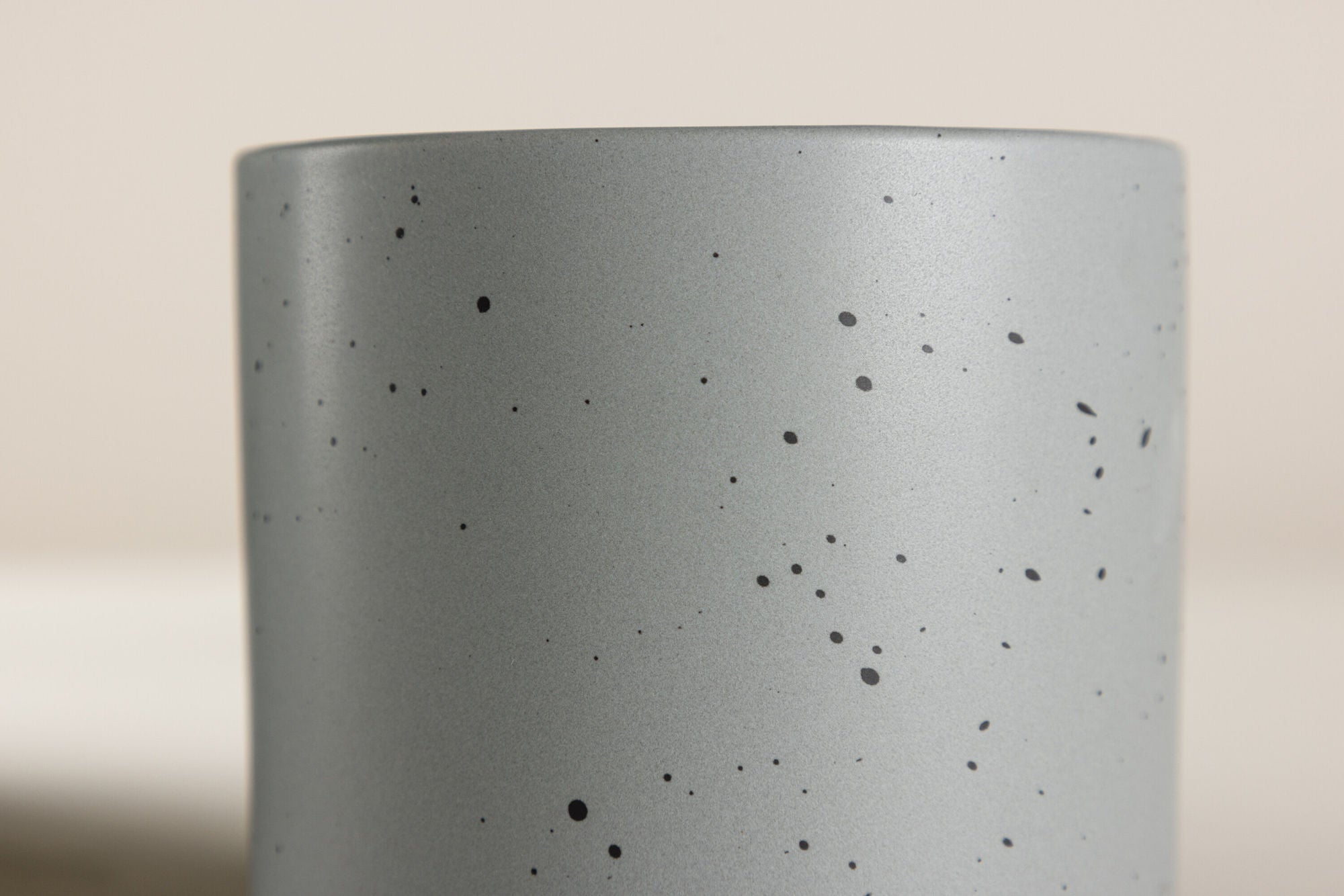 Venture Home Sane Pot - Dark Grey/Black Dots - 11*11*10cm