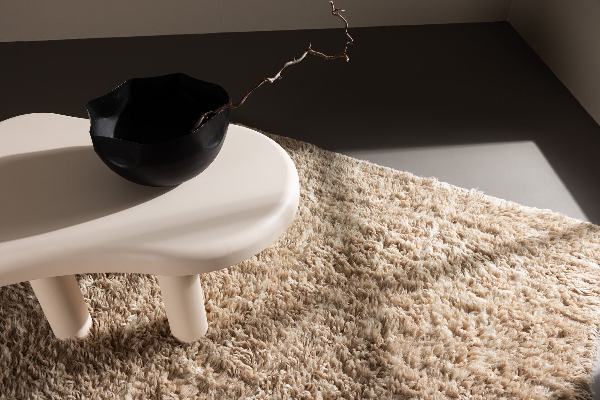 Venture Home Leiko Wool Carpet - 200*300- Beige