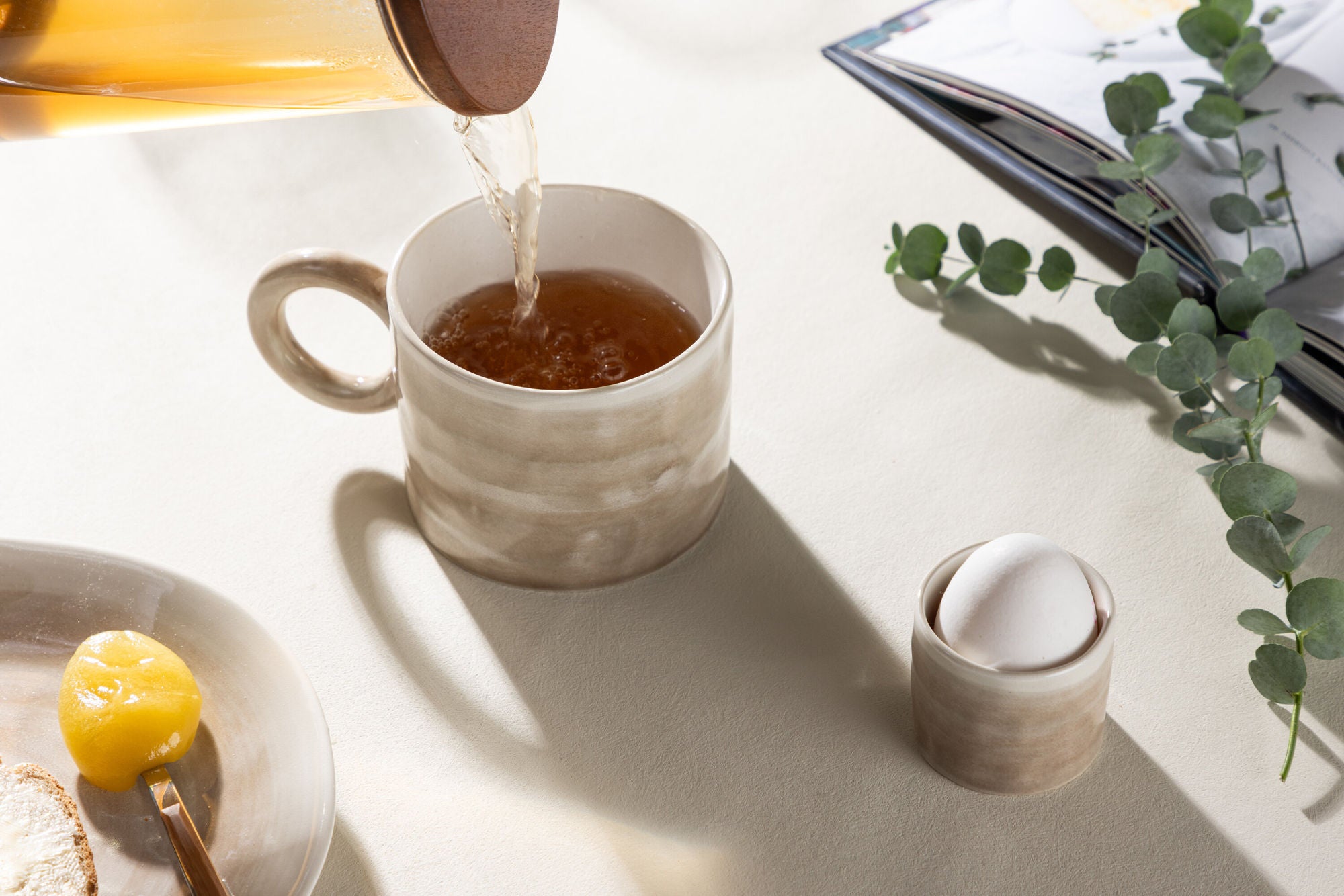 Venture Home Jublie Coffe Cup 2-pack - Beige - 10*8Hcm