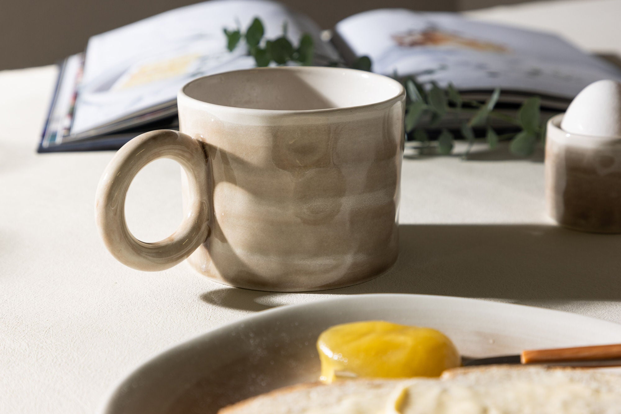 Venture Home Jublie Coffe Cup 2-pack - Beige - 10*8Hcm