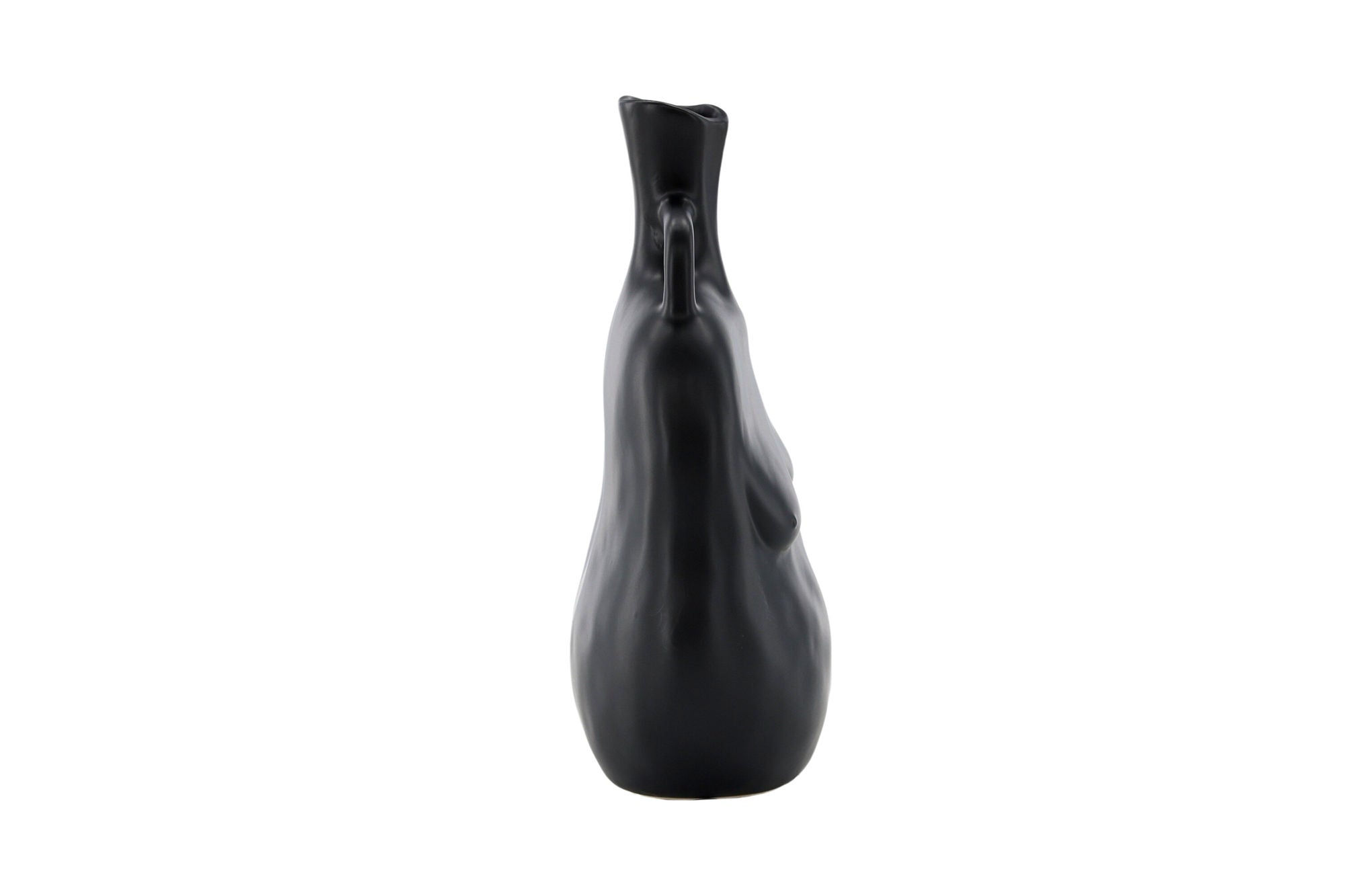Venture Home Conta Vase -  Matte black -  17*10*25Hcm