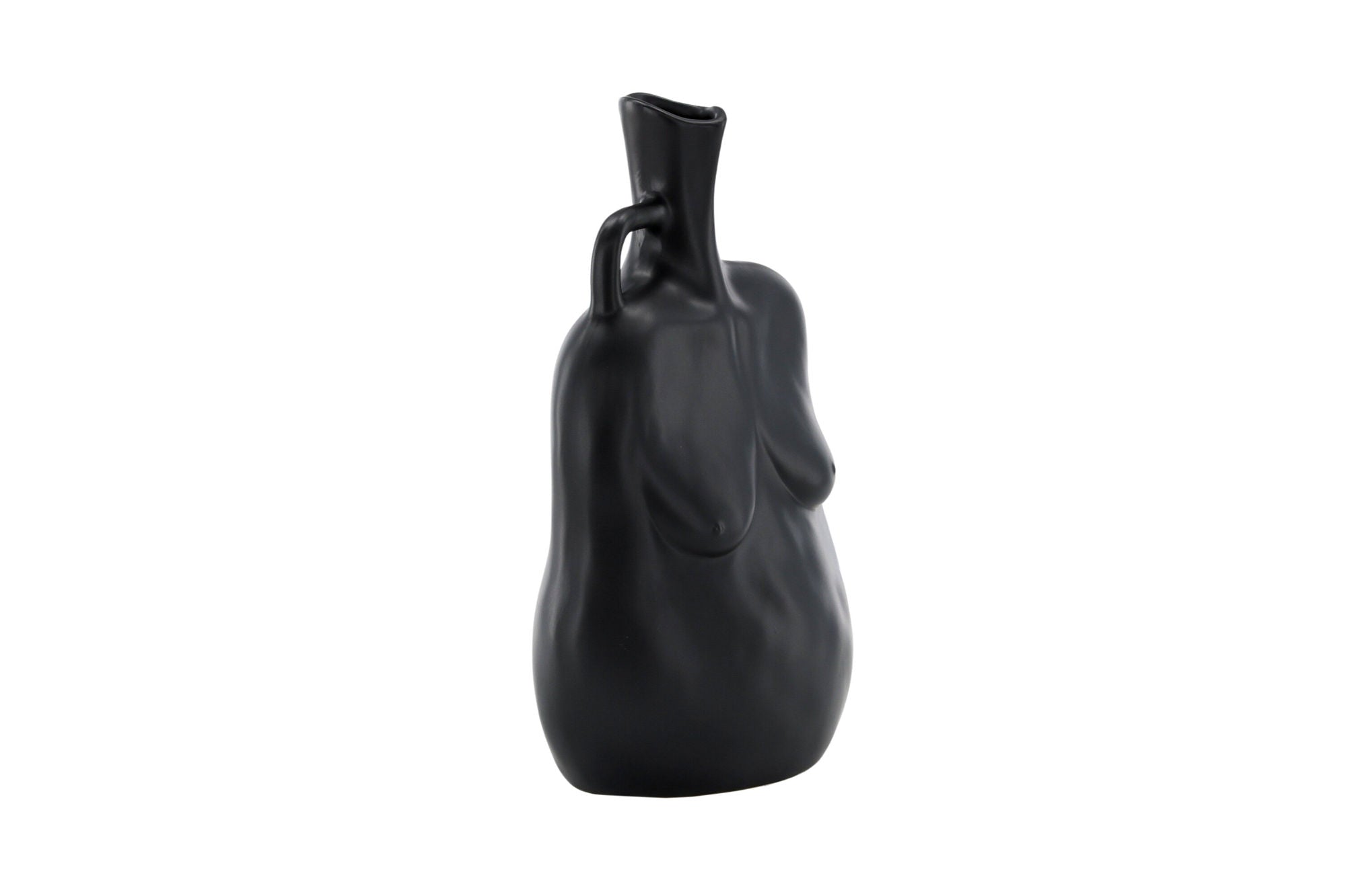 Venture Home Conta Vase -  Matte black -  17*10*25Hcm