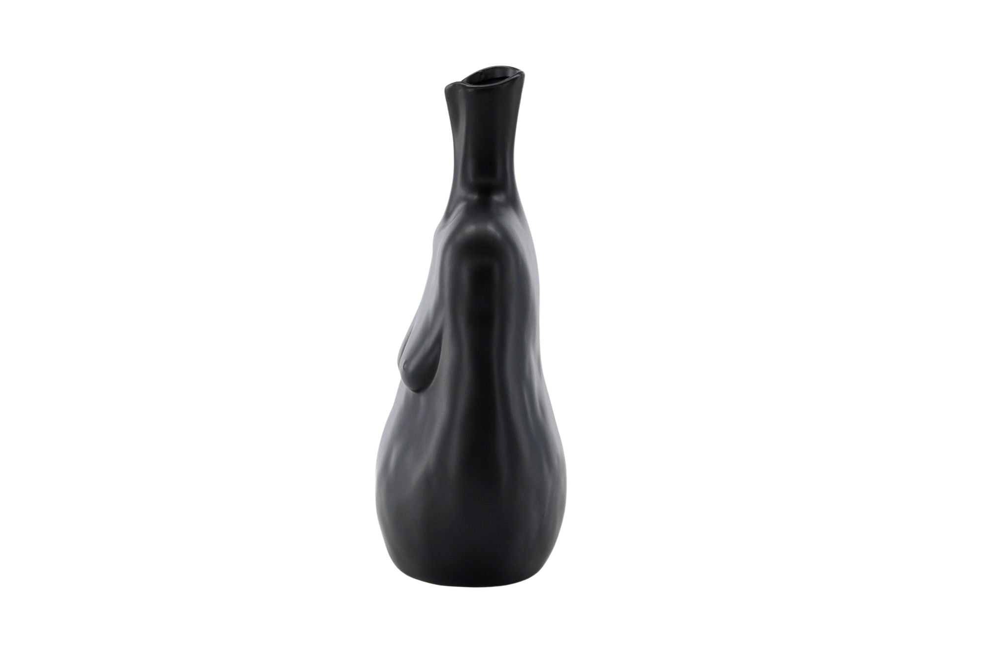 Venture Home Conta Vase -  Matte black -  17*10*25Hcm