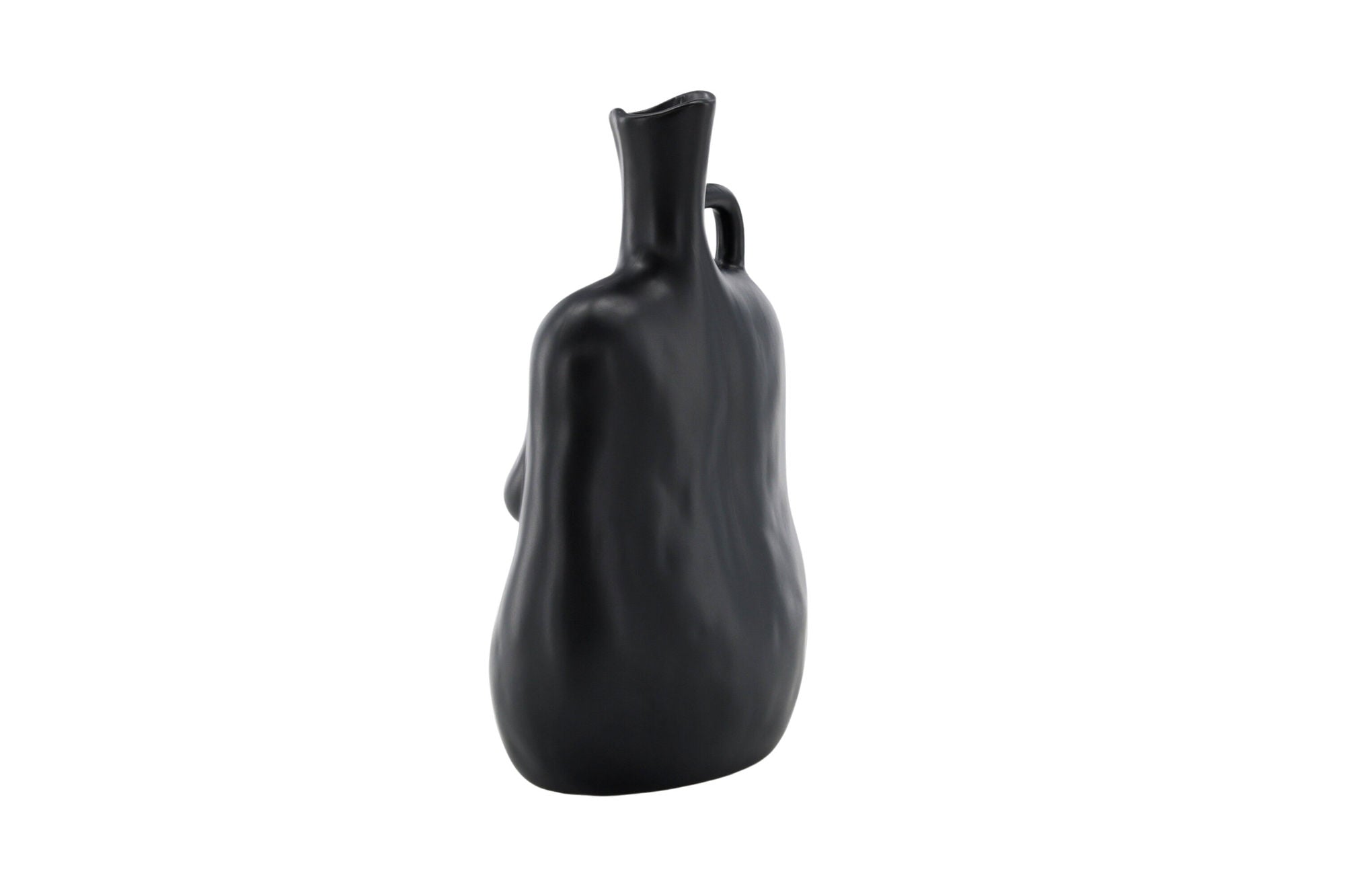 Venture Home Conta Vase -  Matte black -  17*10*25Hcm