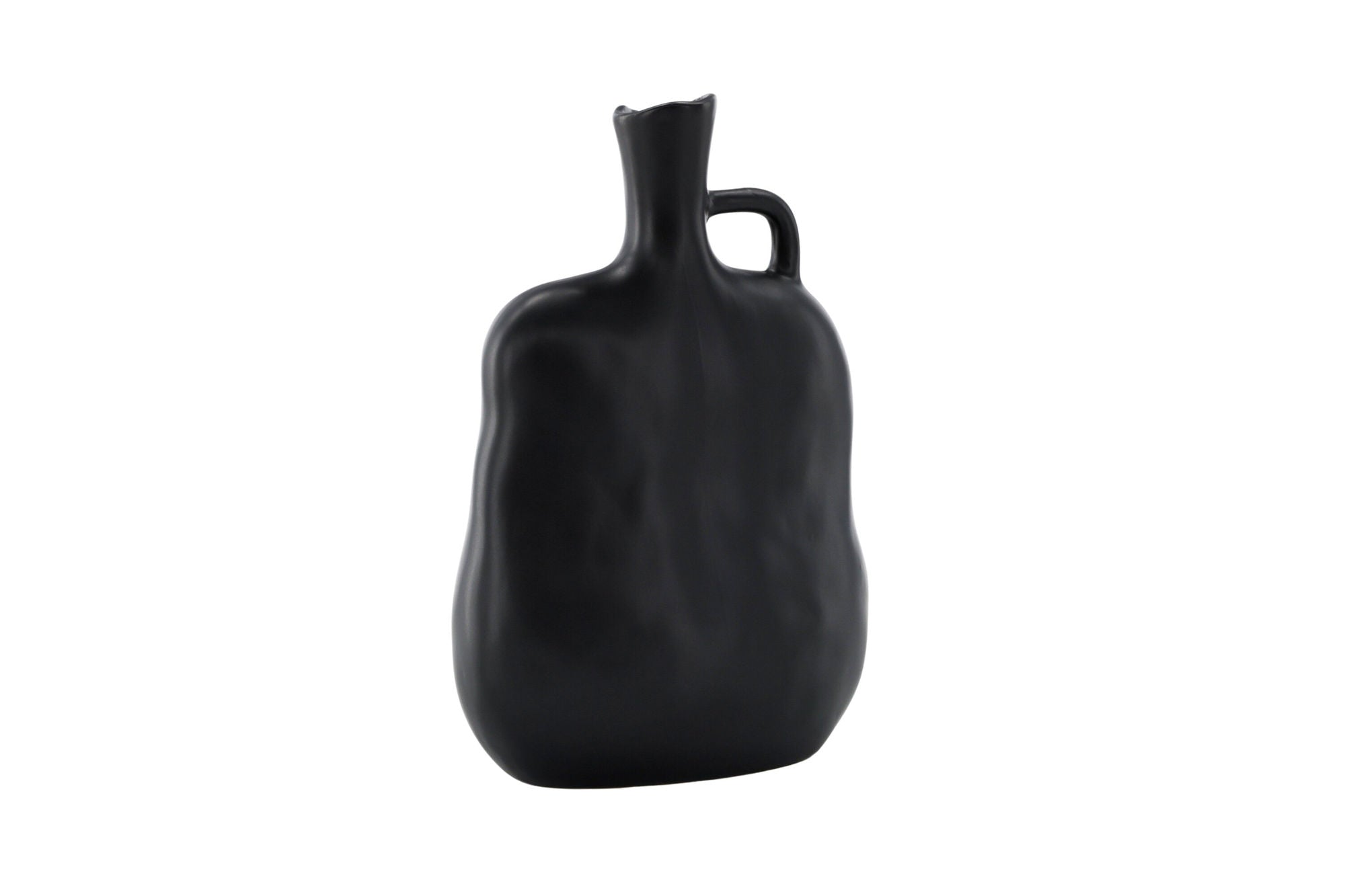 Venture Home Conta Vase -  Matte black -  17*10*25Hcm