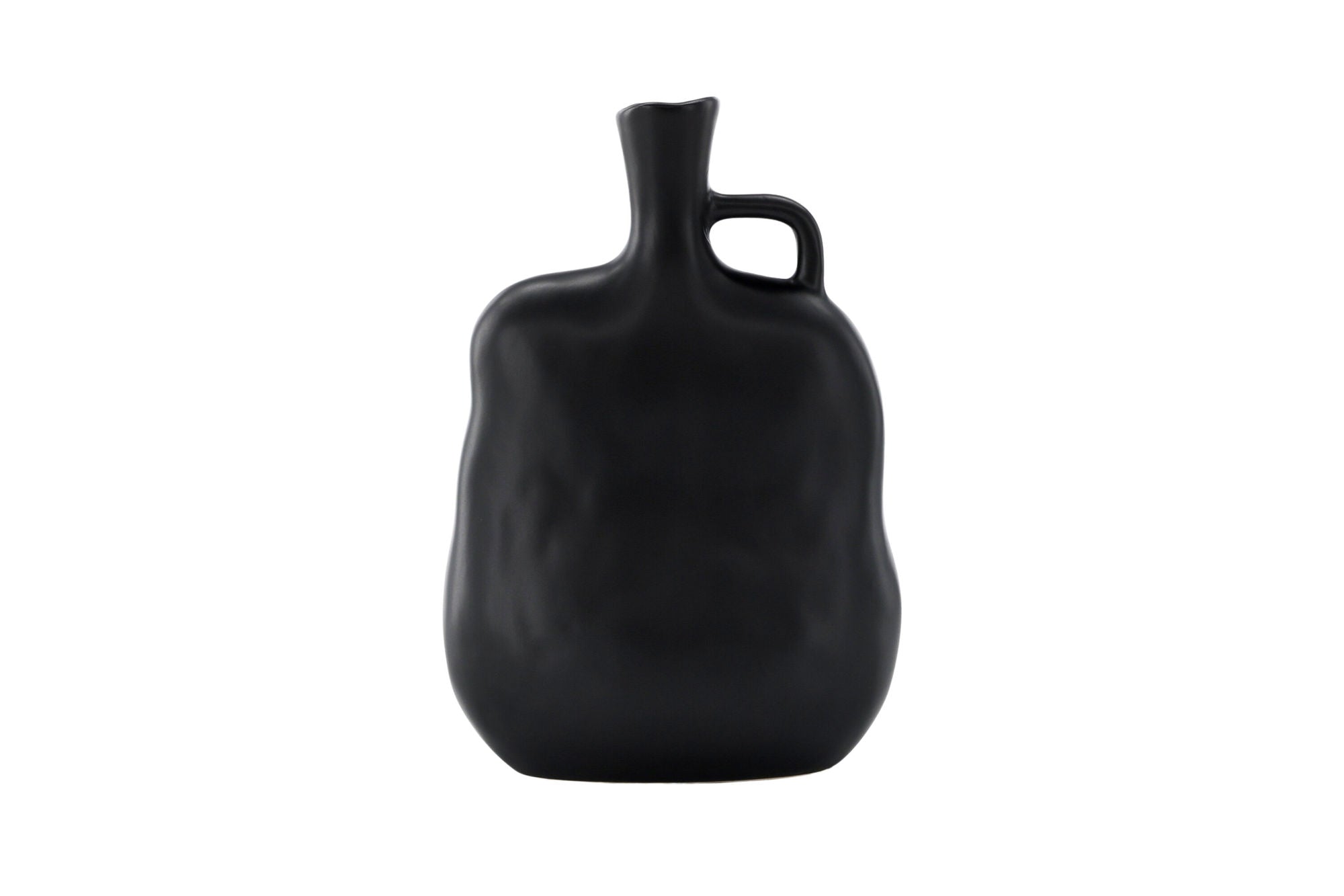 Venture Home Conta Vase -  Matte black -  17*10*25Hcm