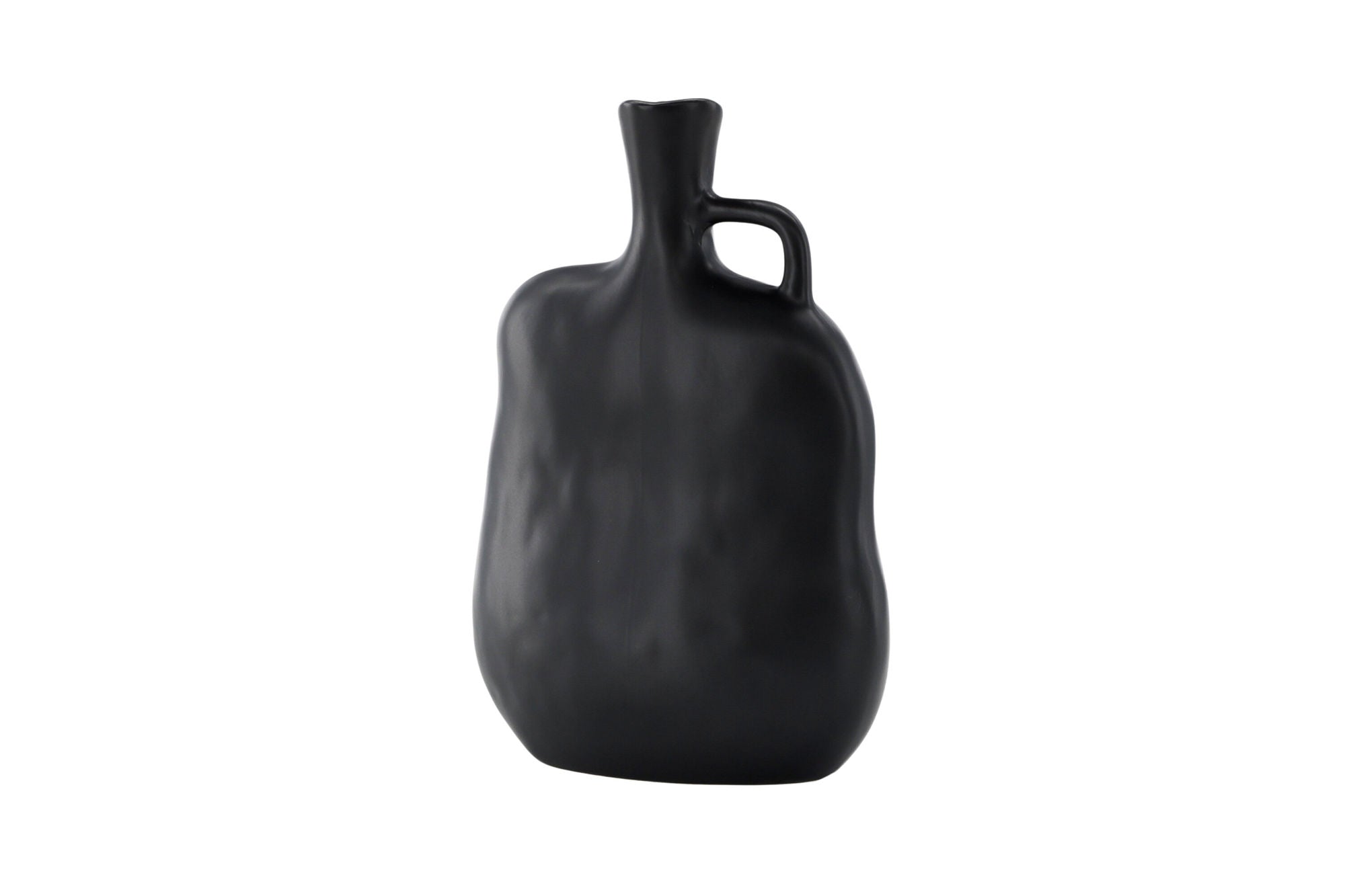 Venture Home Conta Vase -  Matte black -  17*10*25Hcm