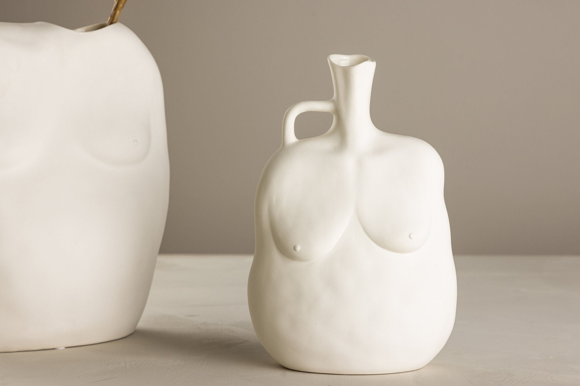 Venture Home Conta Vase -  Offwhite -  17*10*25Hcm