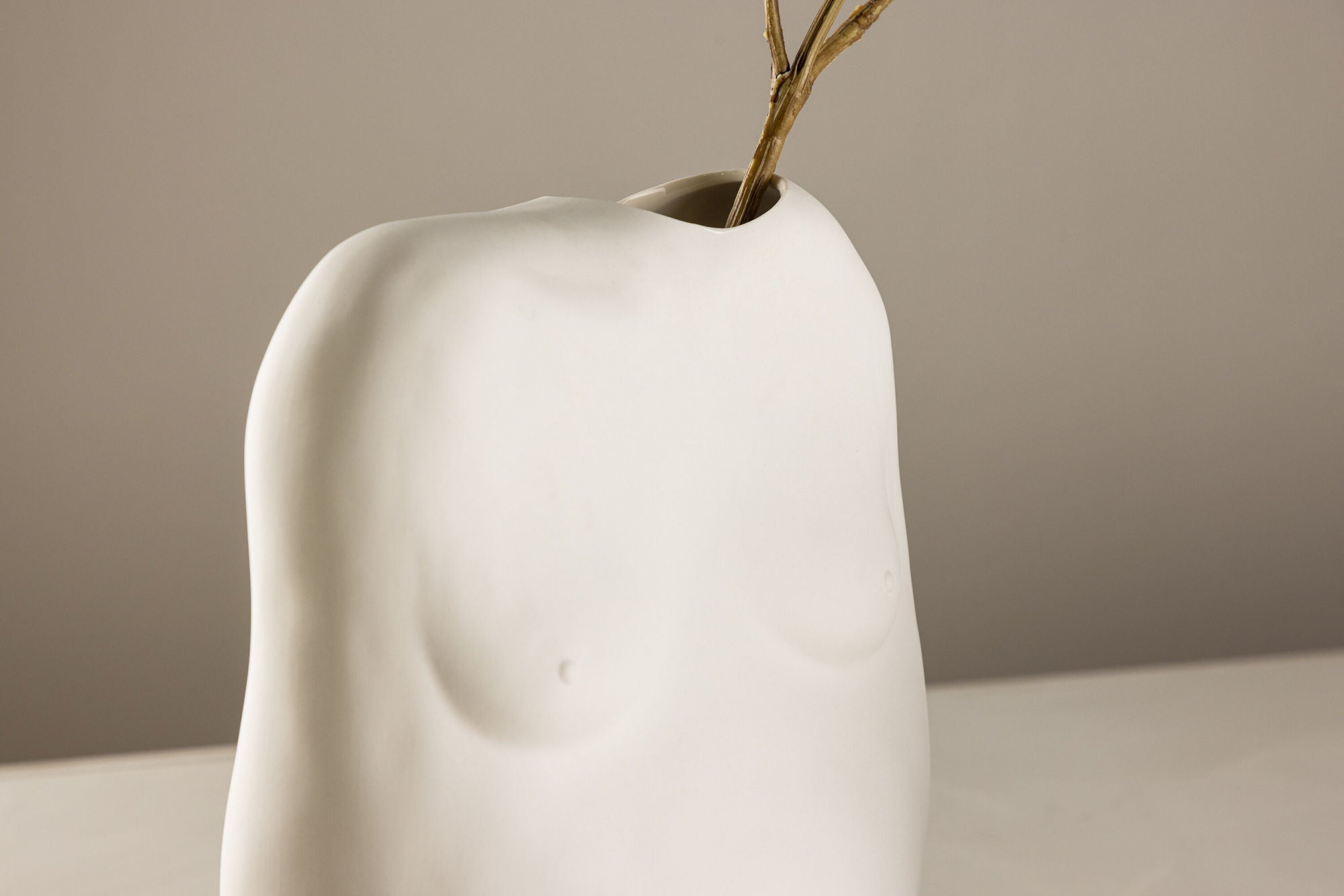 Venture Home Romie Vase - Offwhite - 24*14*28Hcm