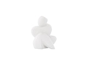 Venture Home Floda Sculpture - White - 11*9*14Hcm