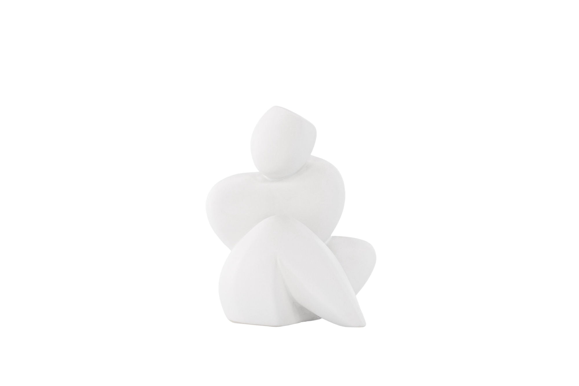 Venture Home Floda Sculpture - White - 11*9*14Hcm