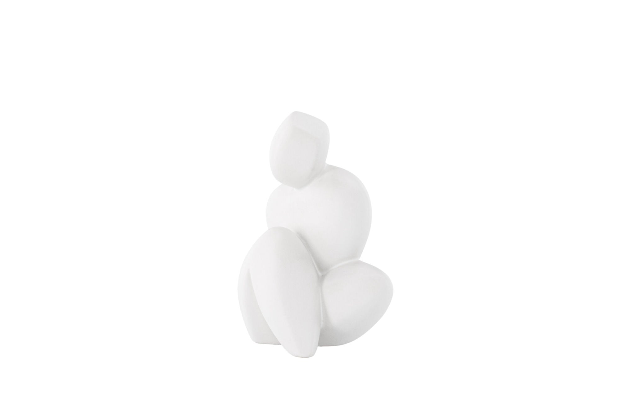 Venture Home Floda Sculpture - White - 11*9*14Hcm