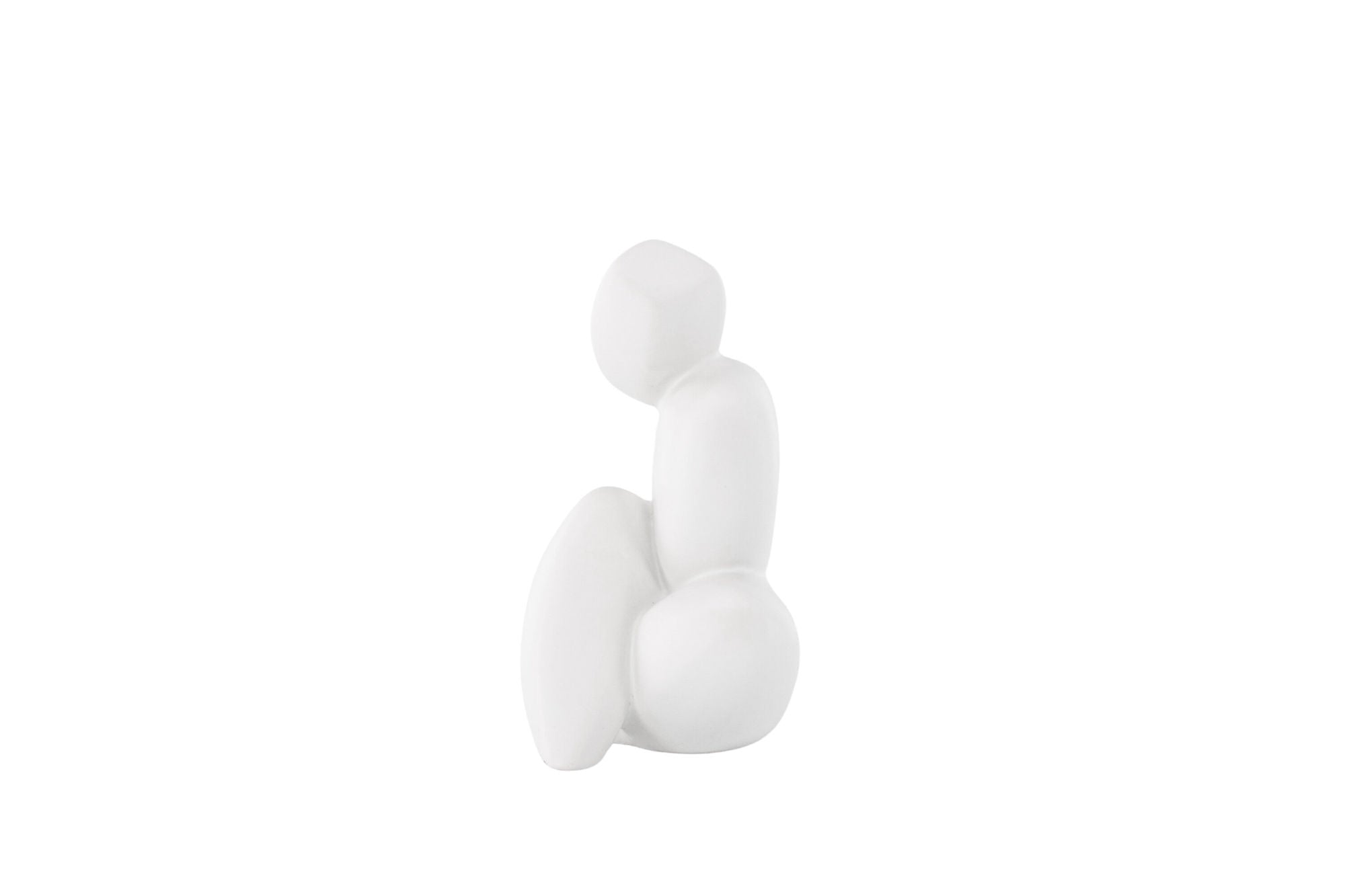 Venture Home Floda Sculpture - White - 11*9*14Hcm