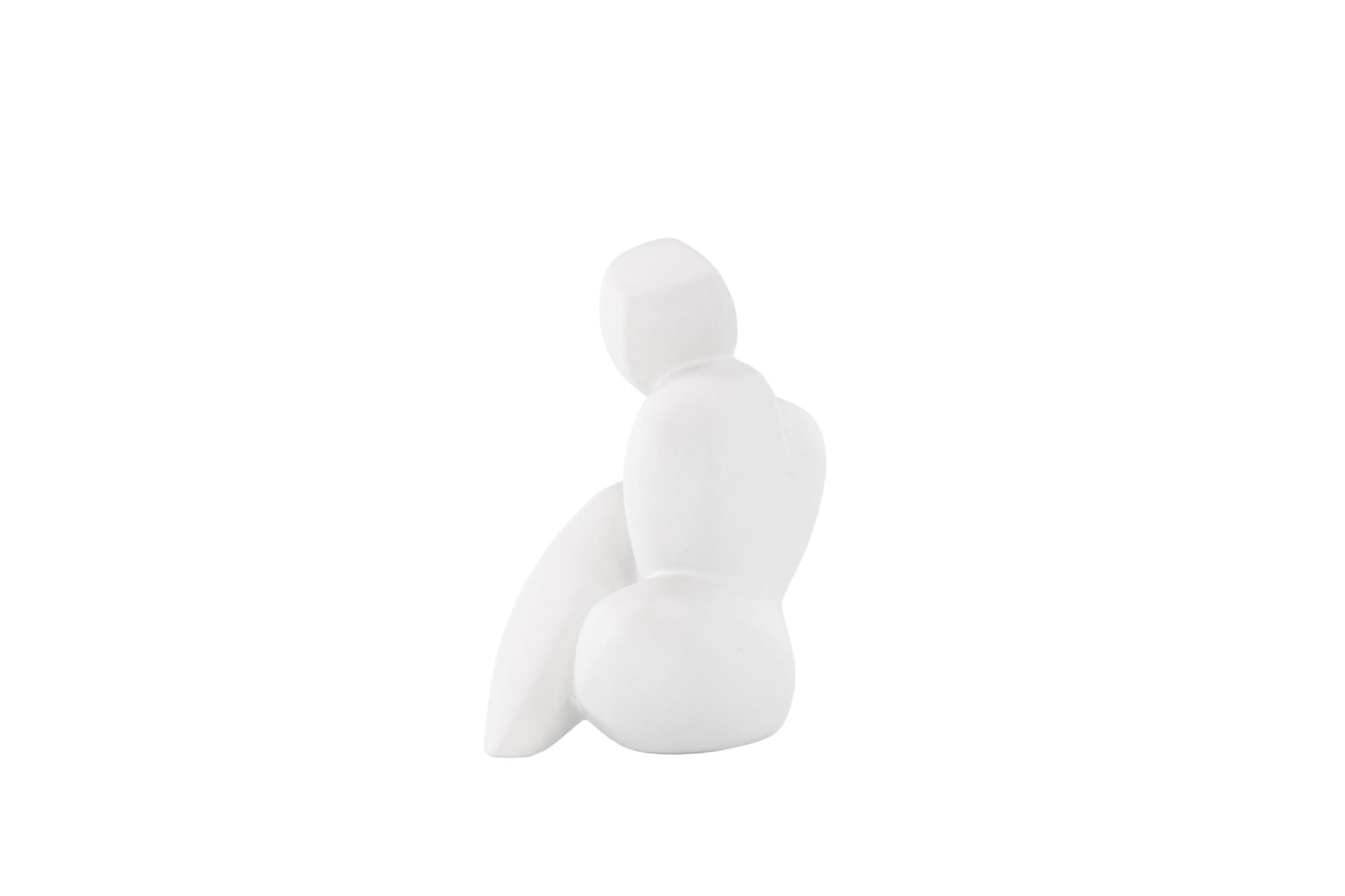 Venture Home Floda Sculpture - White - 11*9*14Hcm