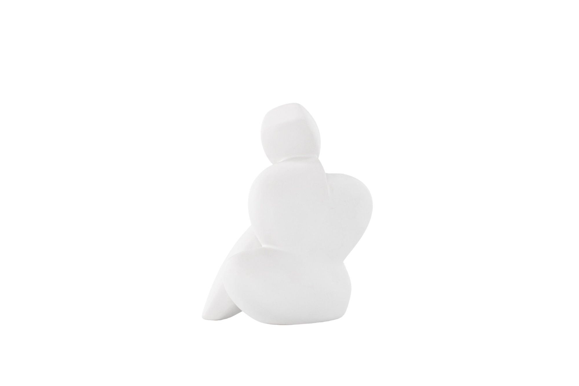 Venture Home Floda Sculpture - White - 11*9*14Hcm