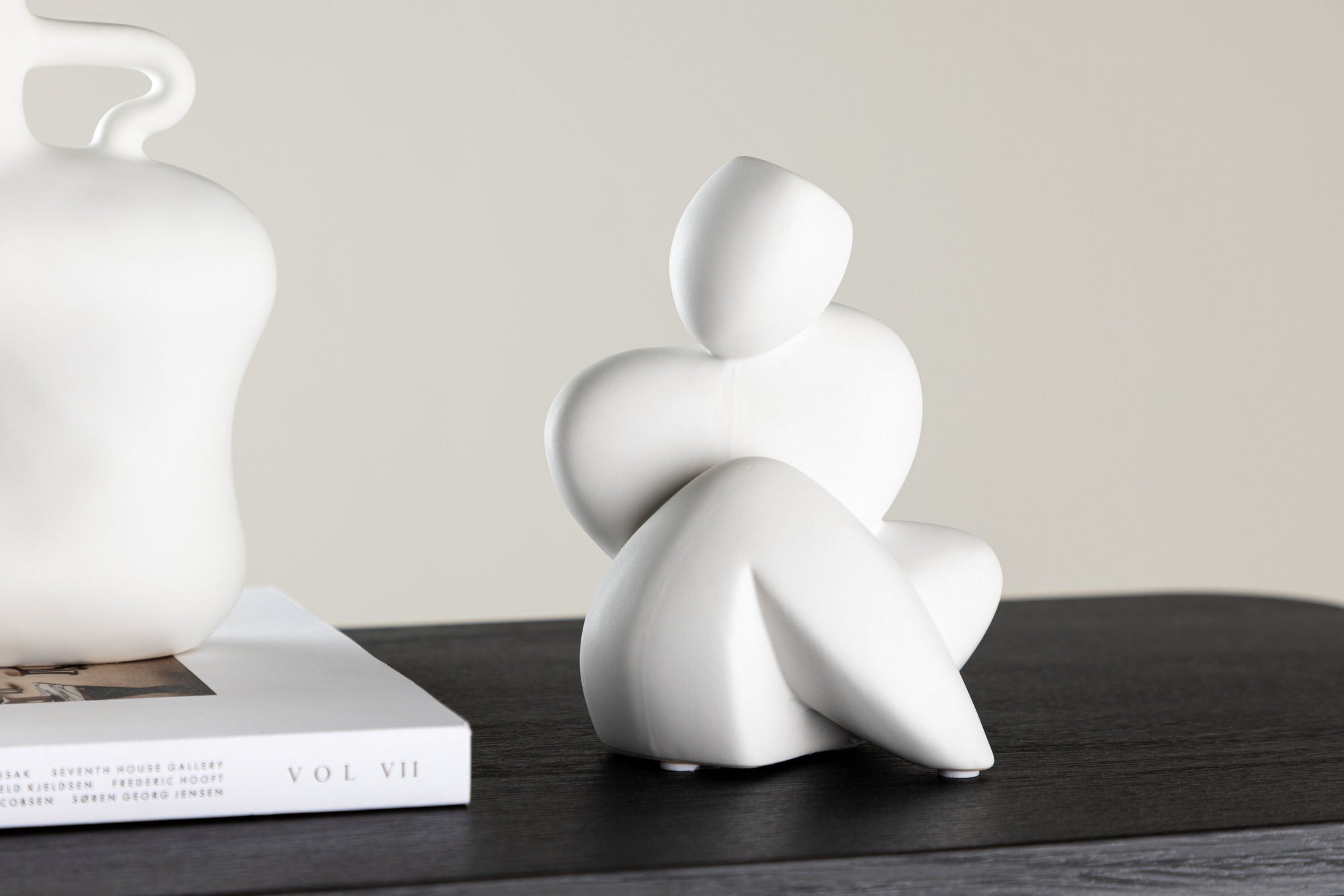Venture Home Floda Sculpture - White - 11*9*14Hcm