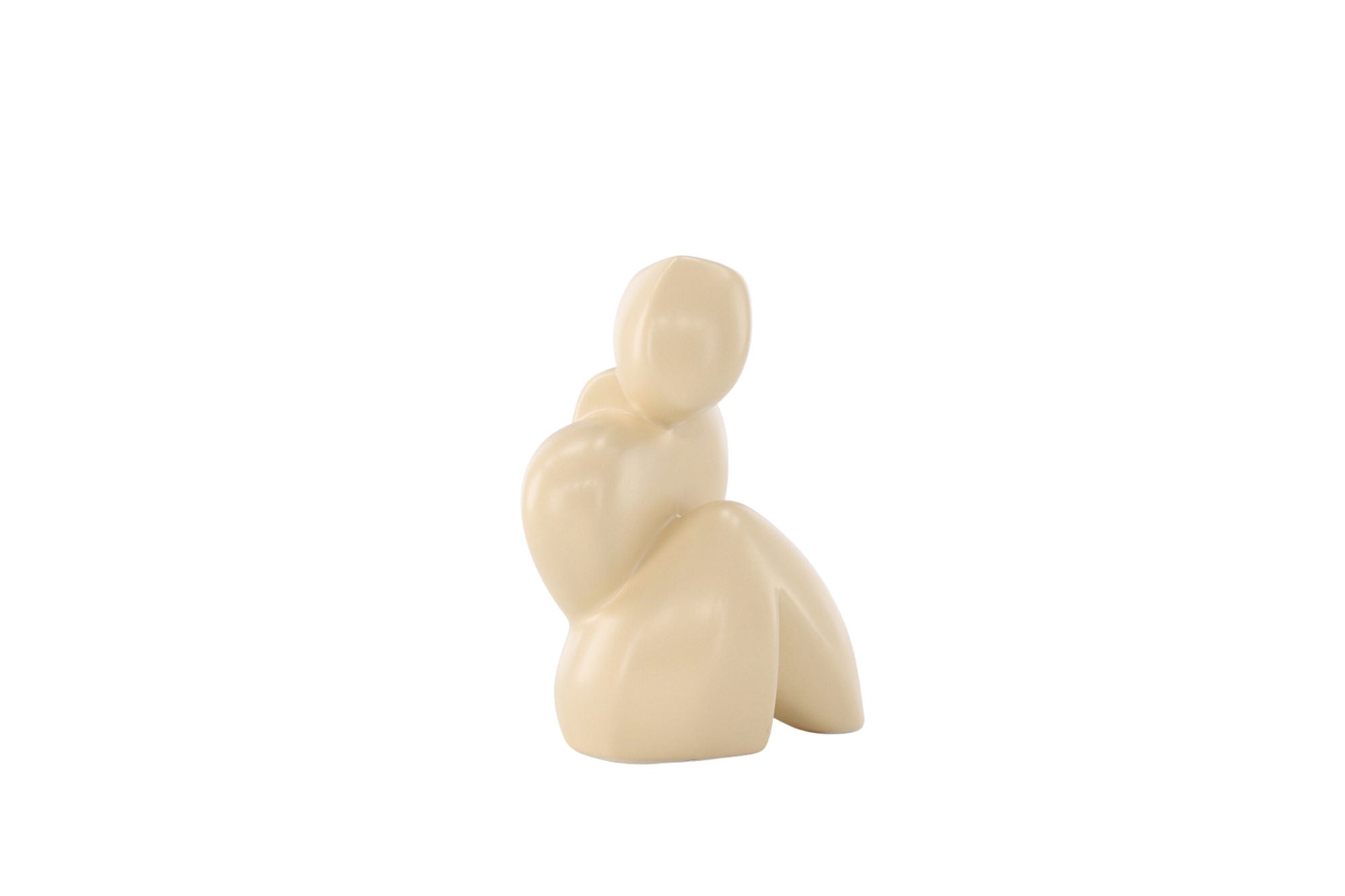 Venture Home Floda Sculpture - Light Yellow - 11*9*14Hcm