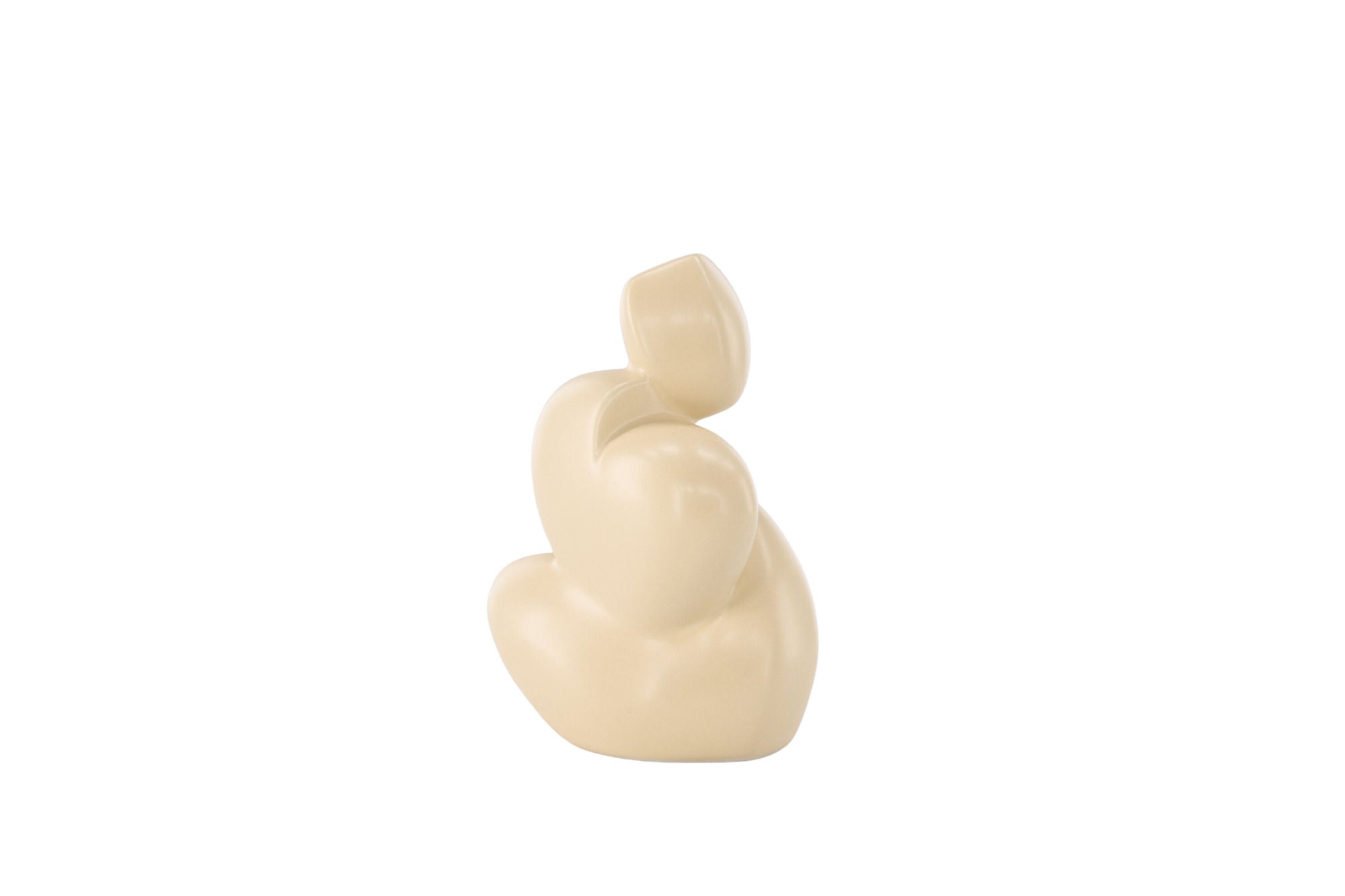 Venture Home Floda Sculpture - Light Yellow - 11*9*14Hcm