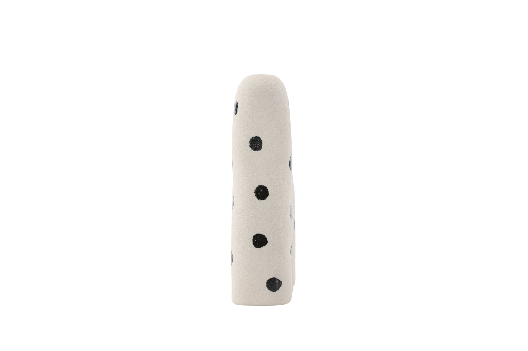 Venture Home Aya Vase - White/Black Dots - 9*4*16Hcm