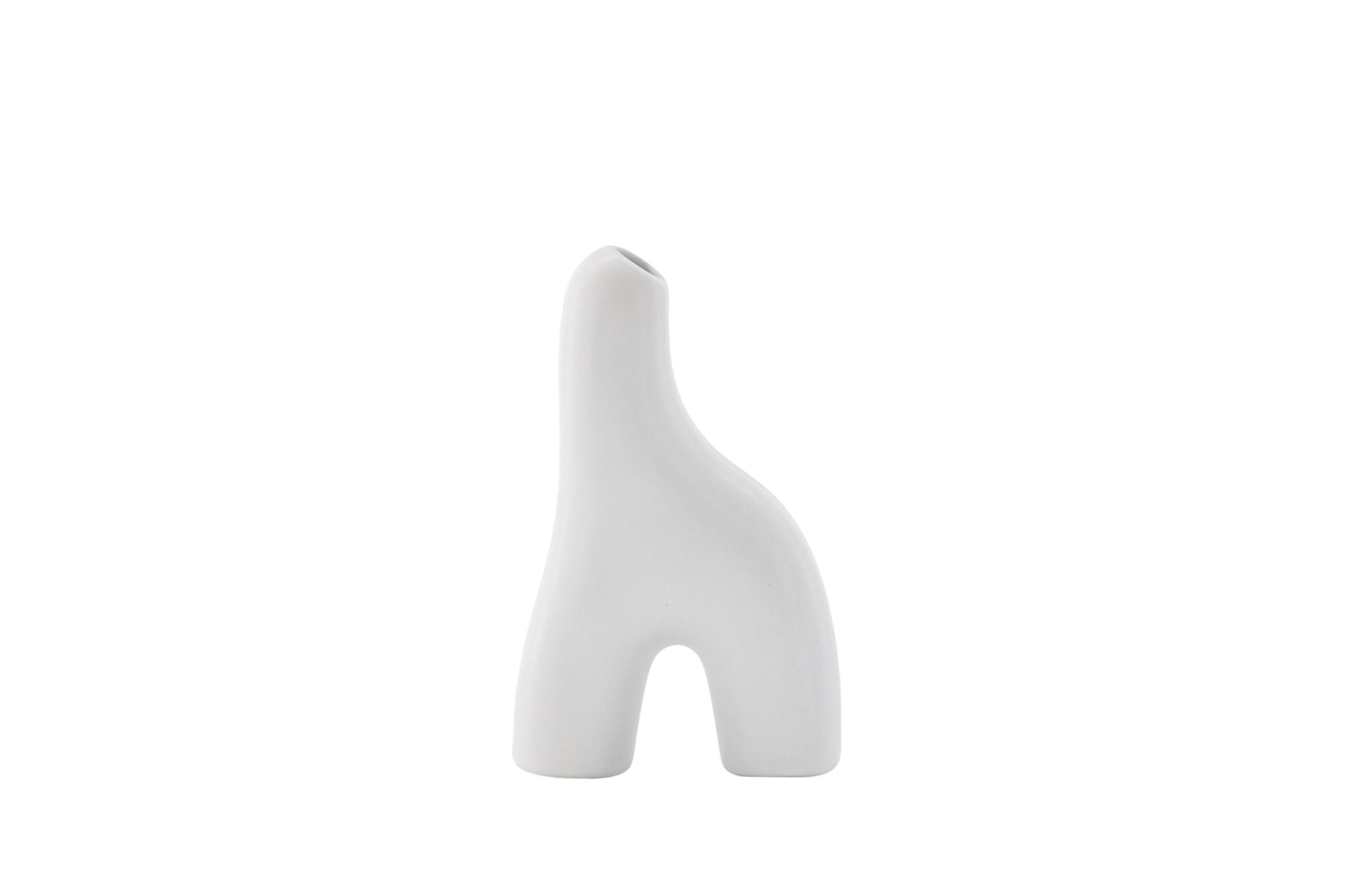 Venture Home Aya Vase - White - 9*4*16Hcm