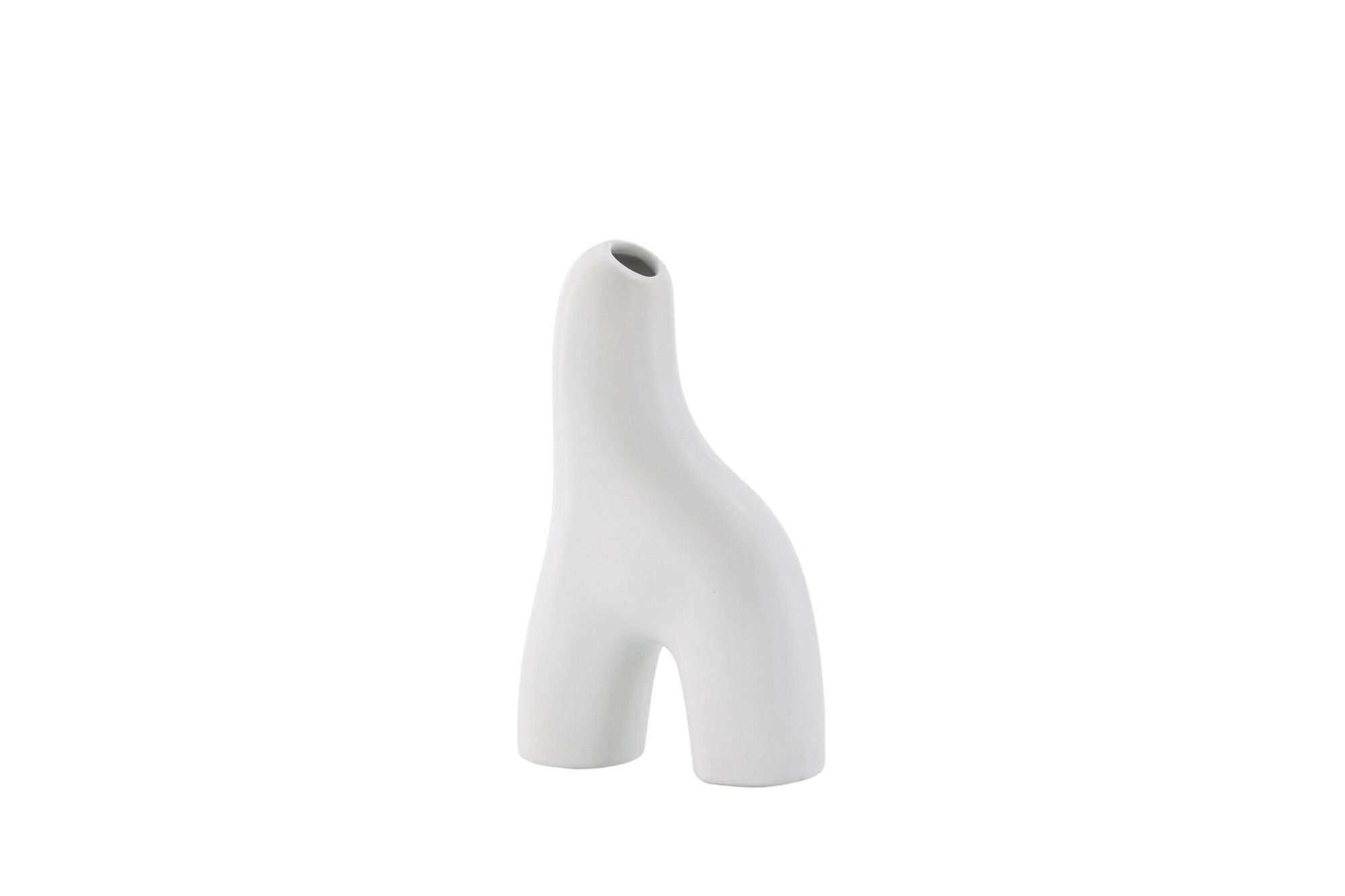 Venture Home Aya Vase - White - 9*4*16Hcm