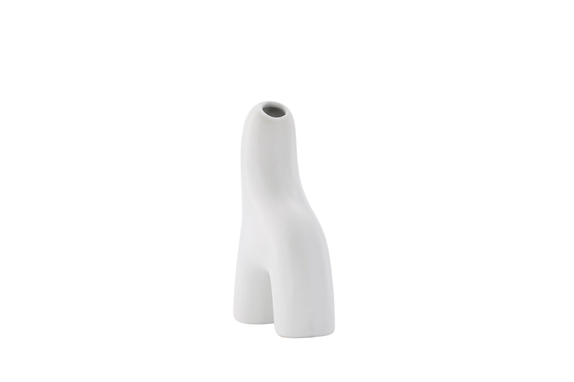 Venture Home Aya Vase - White - 9*4*16Hcm