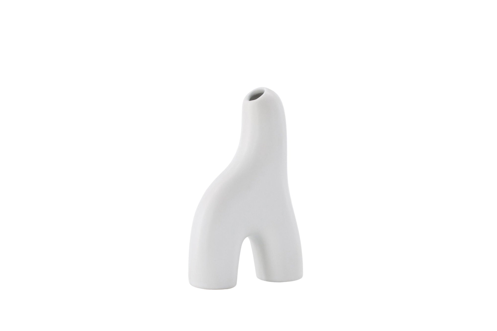 Venture Home Aya Vase - White - 9*4*16Hcm