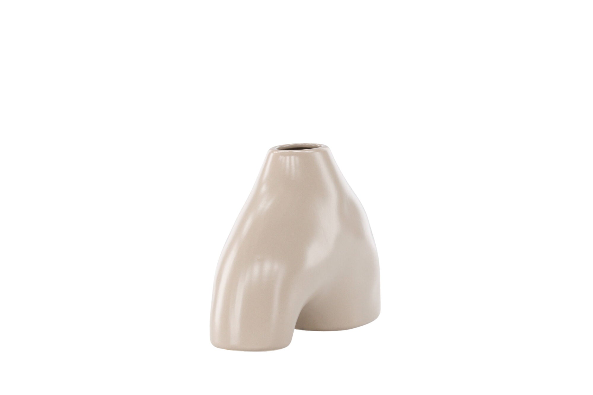 Venture Home Kento Vase - Beige - 21*8*15Hcm