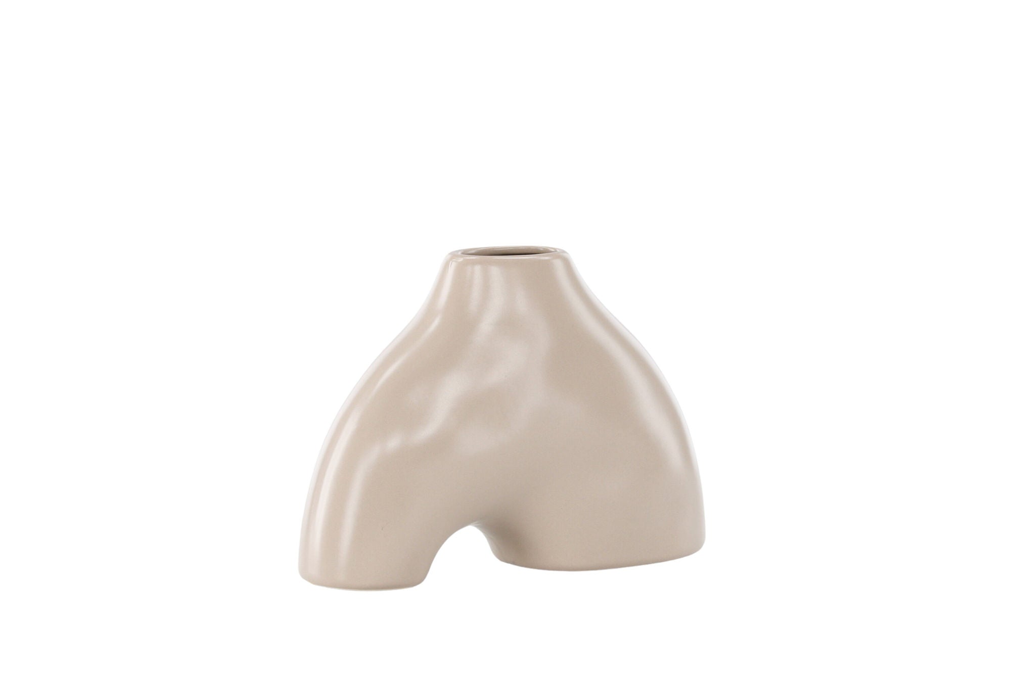 Venture Home Kento Vase - Beige - 21*8*15Hcm