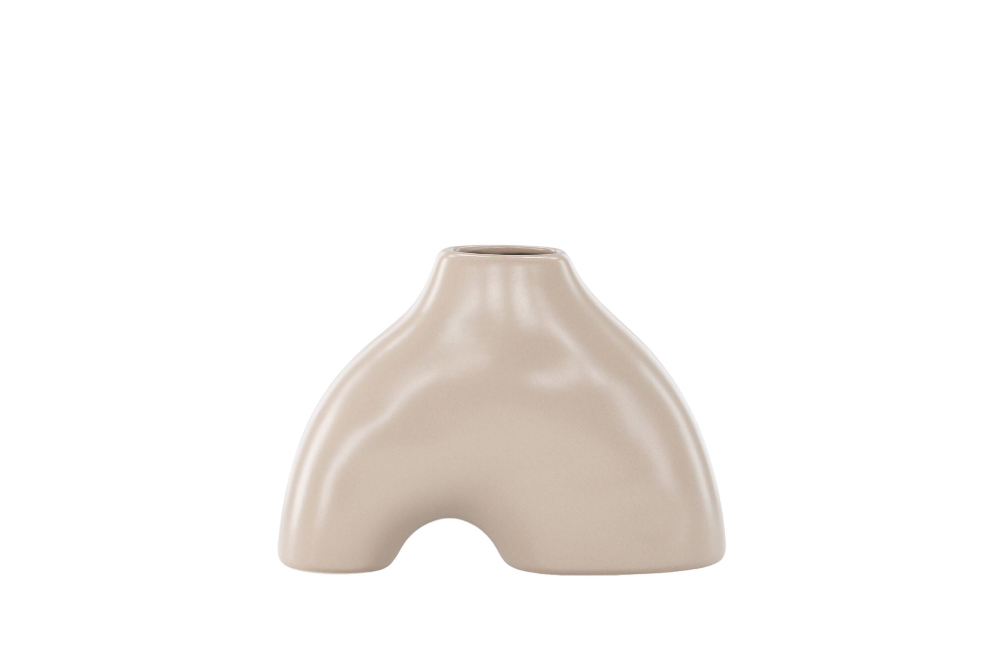 Venture Home Kento Vase - Beige - 21*8*15Hcm